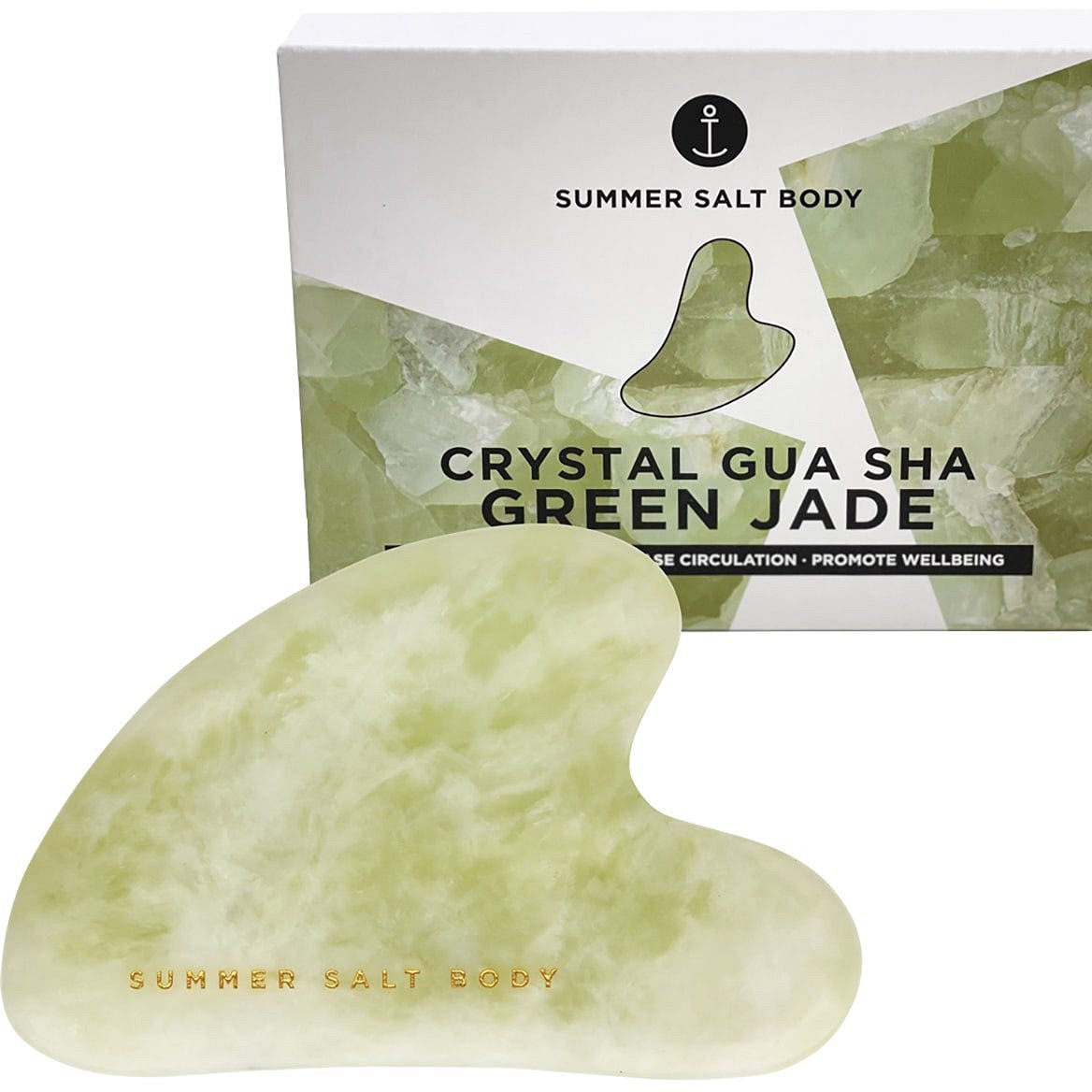 Crystal Gua Sha - Jade