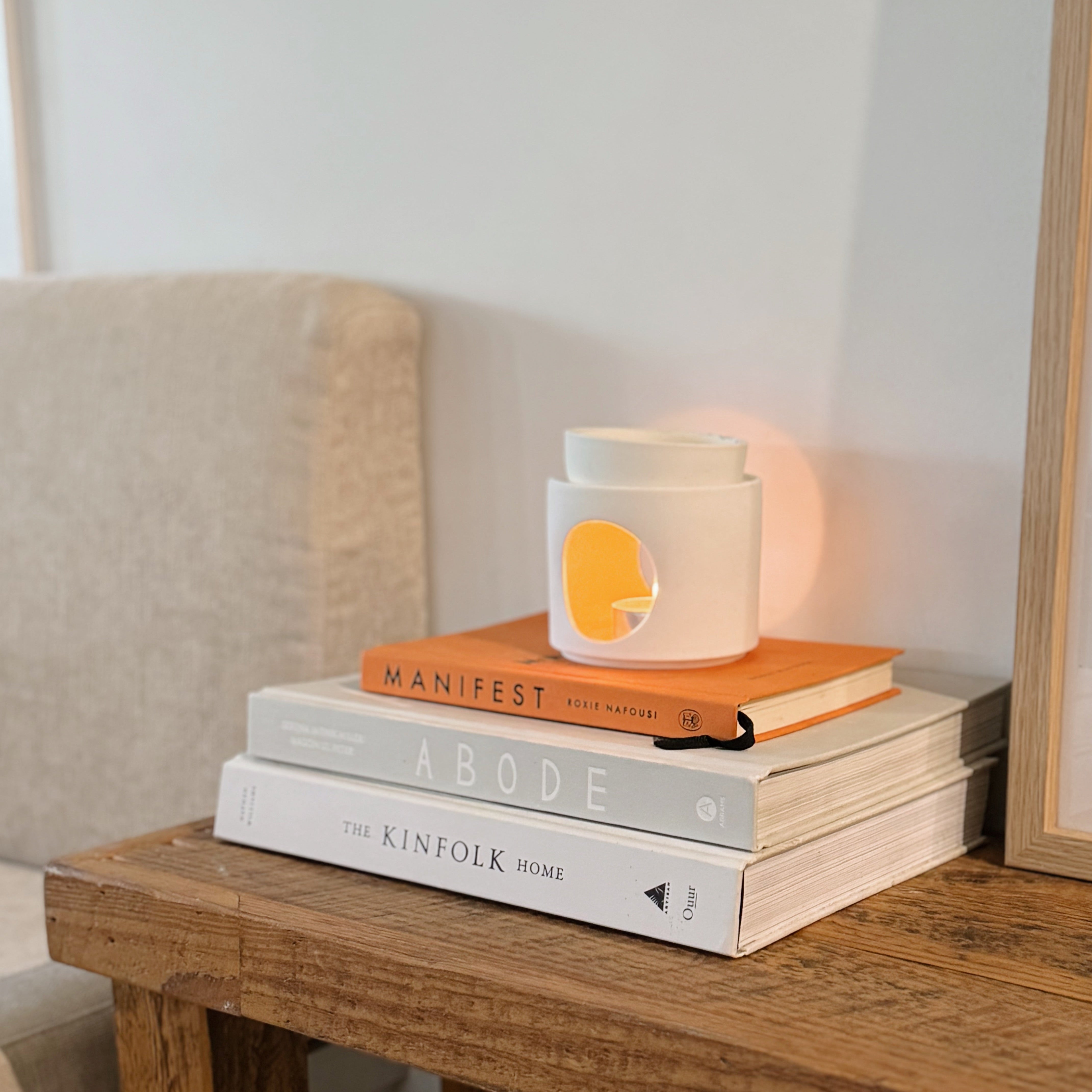 Ceramic Oil Burner (Textured)