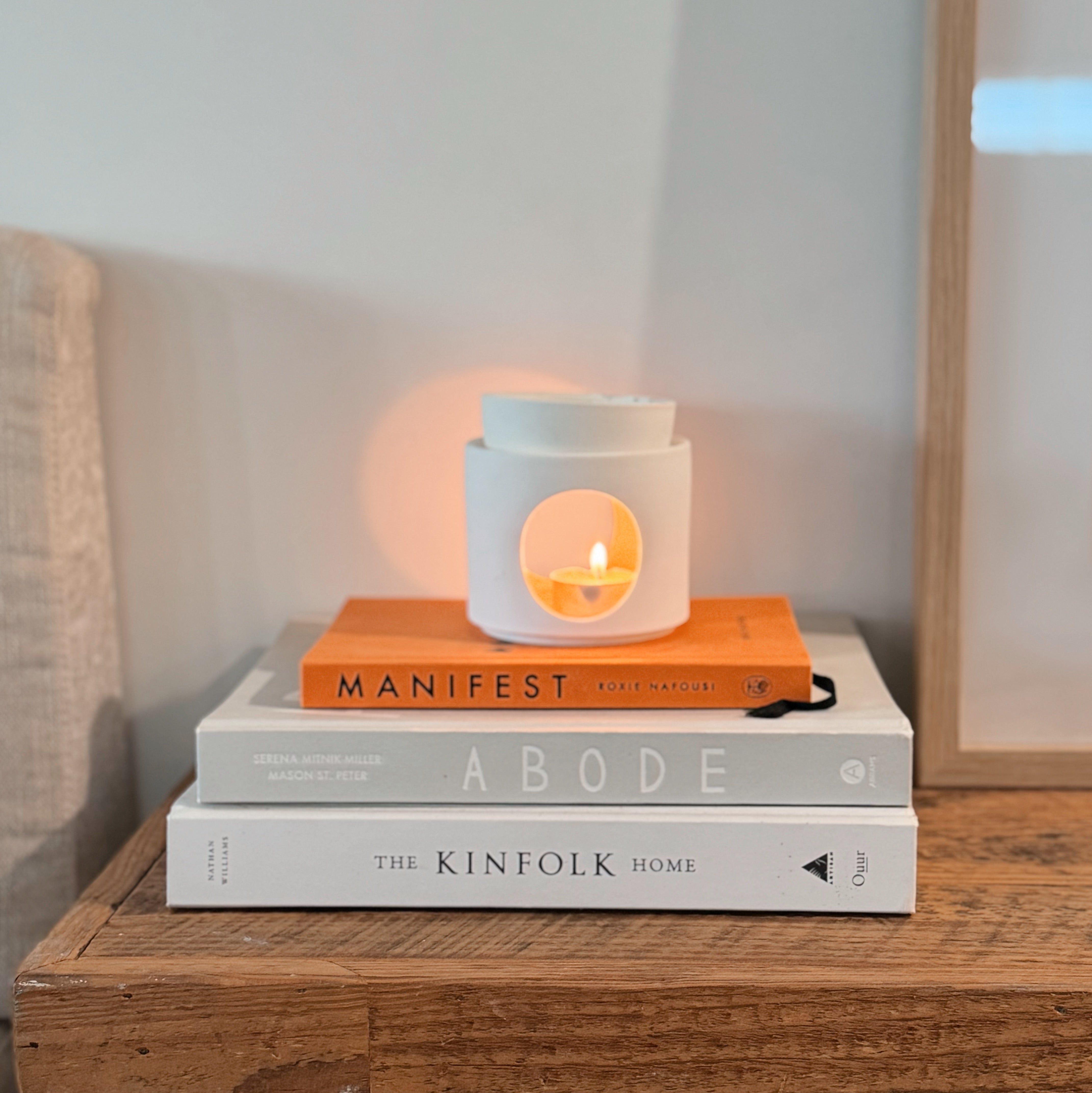 Ceramic Oil Burner (Textured)