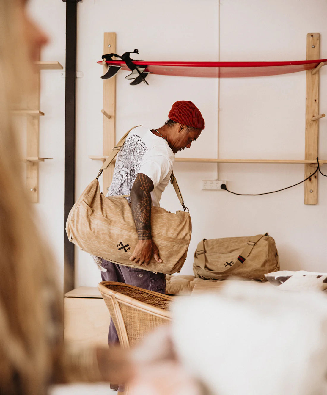 Pony Rider - Slow Road Duffel Bag | Medium | Clay