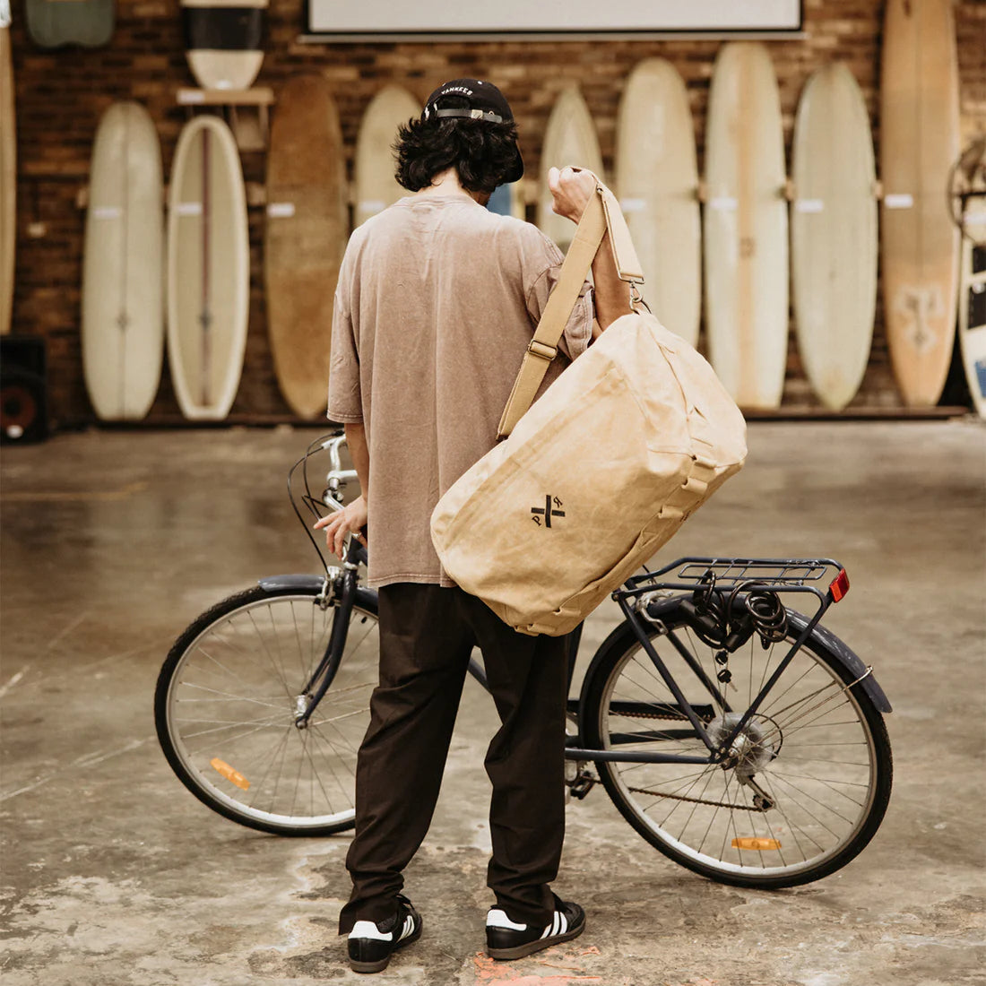 Pony Rider - Slow Road Duffel Bag | Extra Small | Clay