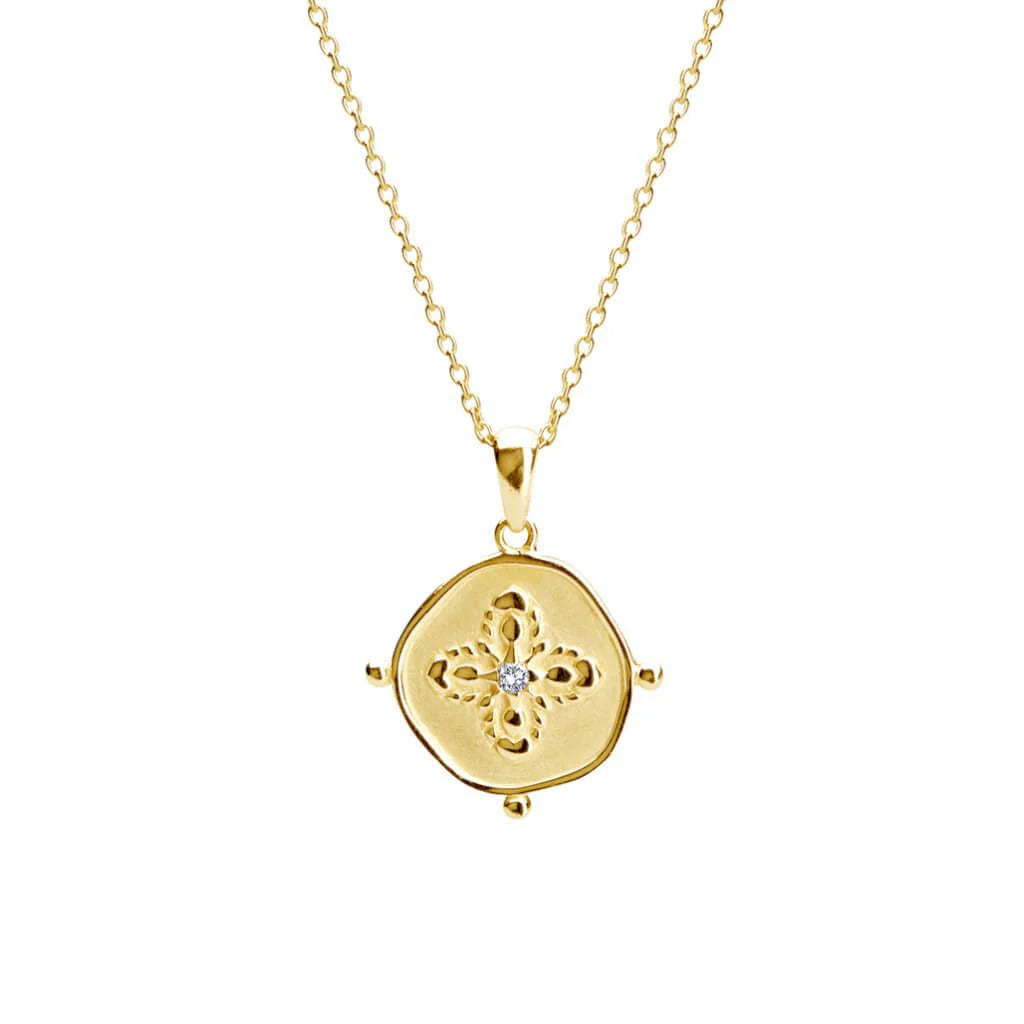Sahara Medallion Necklace by Murkani
