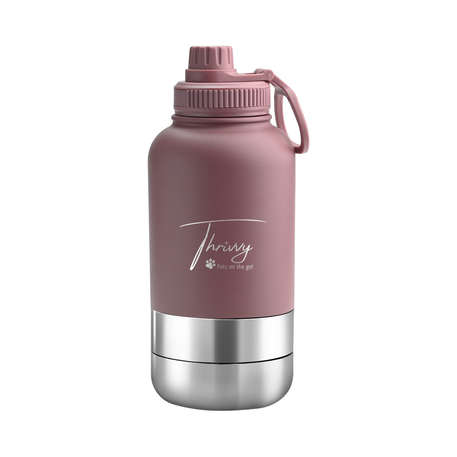 Thrivvy 3 in 1 Pet Companion Travel Water Bottle