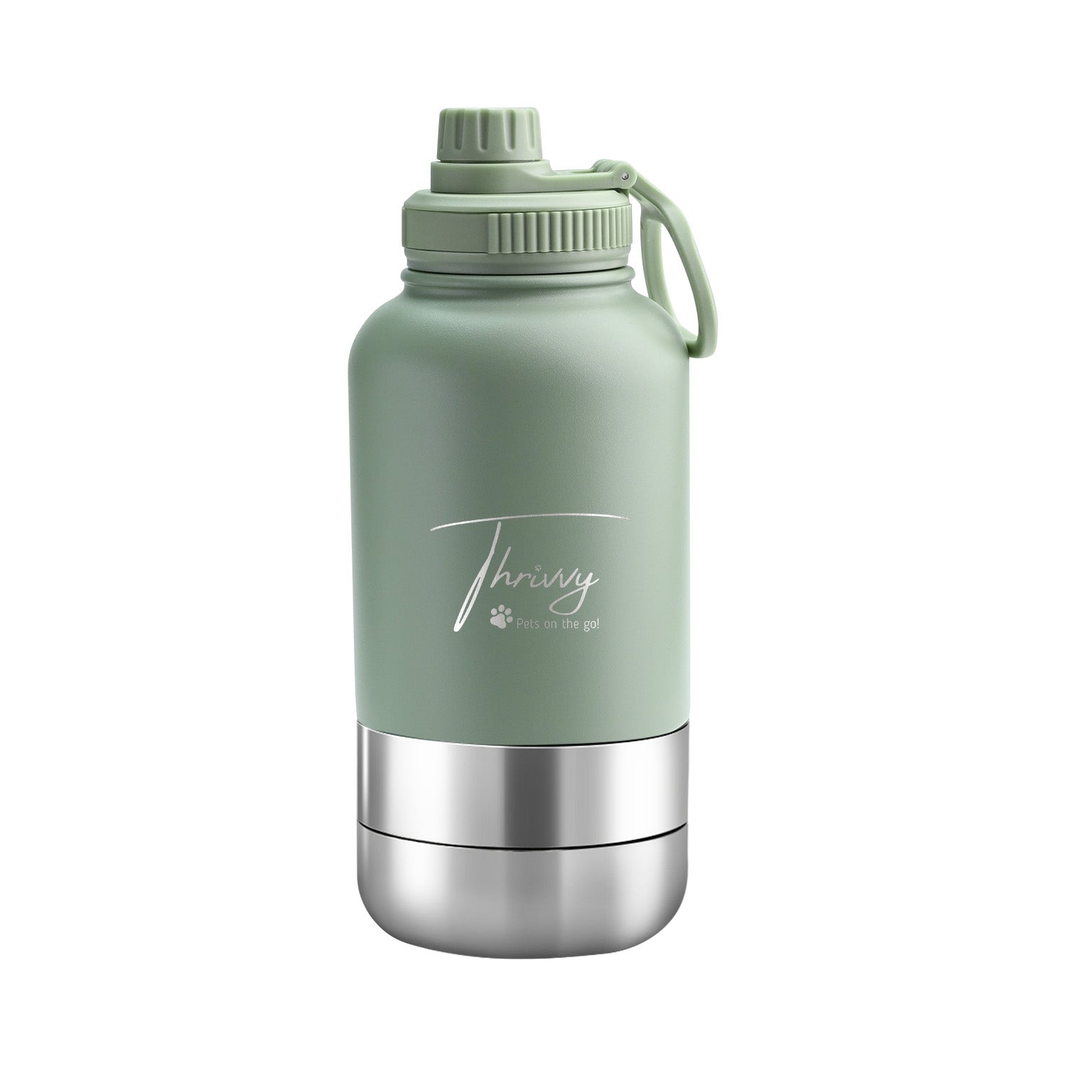 Thrivvy 3 in 1 Pet Companion Travel Water Bottle