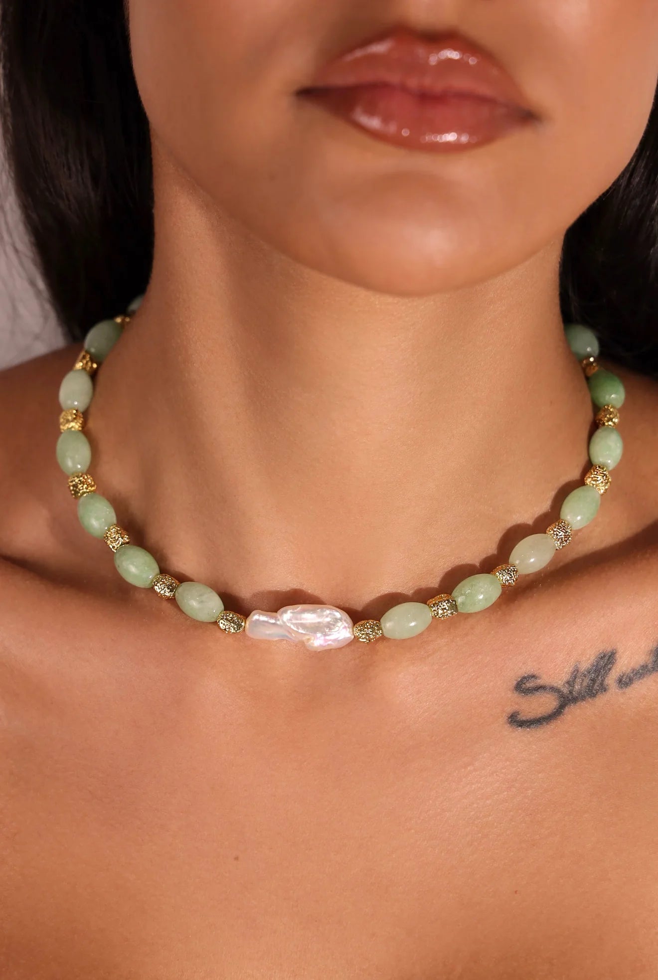 Jayde Necklace by Indigo & Wolfe