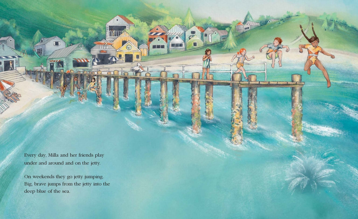 Jetty Jumping by Andrea Rose & Hannah Sommerville
