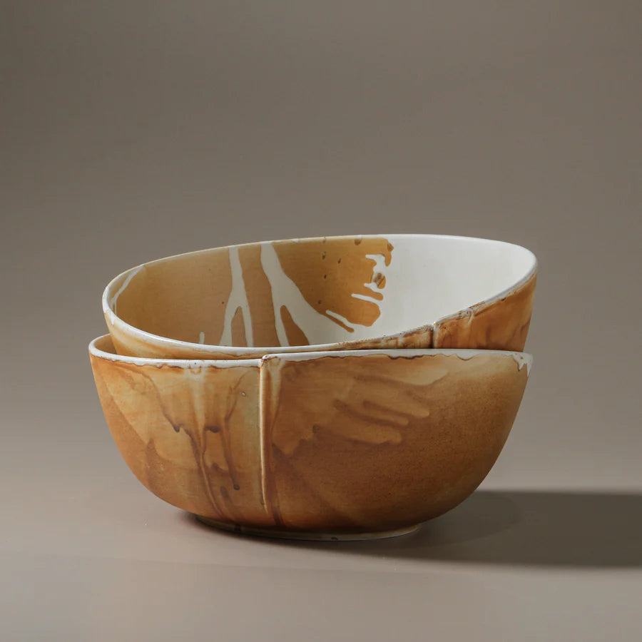 Kintsu Large Salad Bowl by Indigo Love Collectors