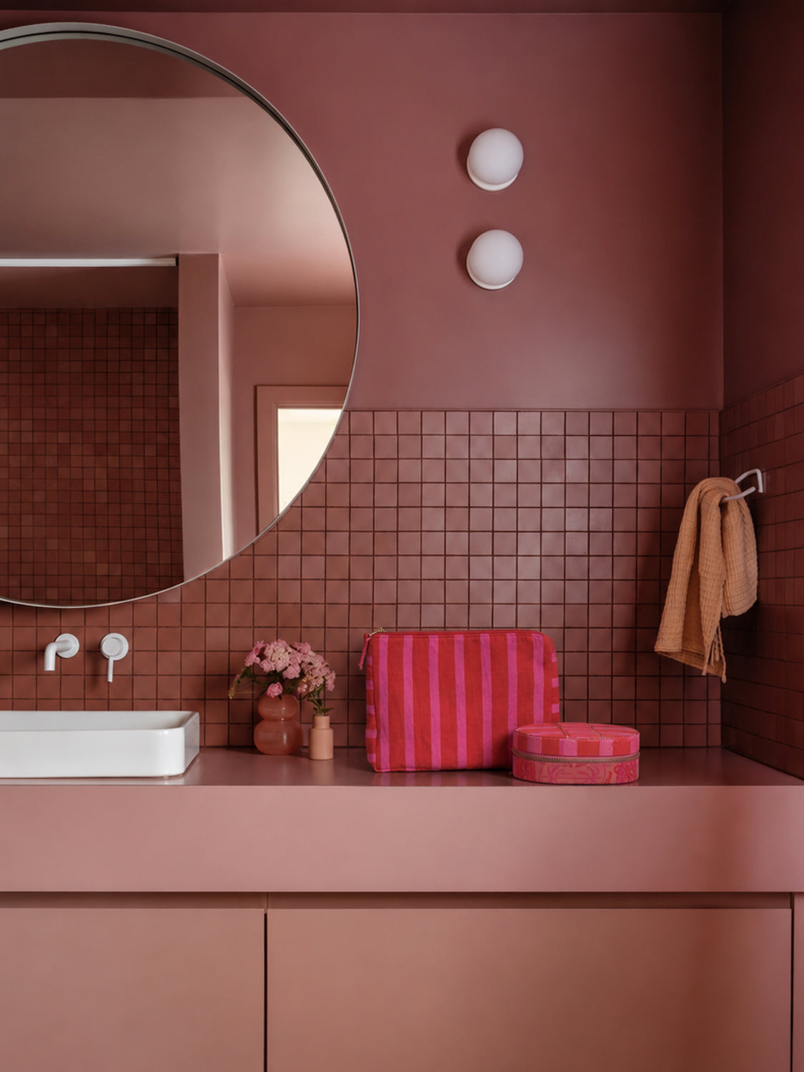 Loco Living Fabric Cosmetic Bag - Koi