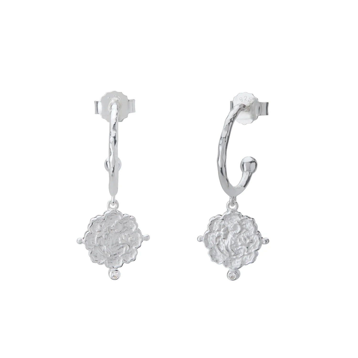 Loved Always Hoop Earring (Gold or Silver) by Murkani