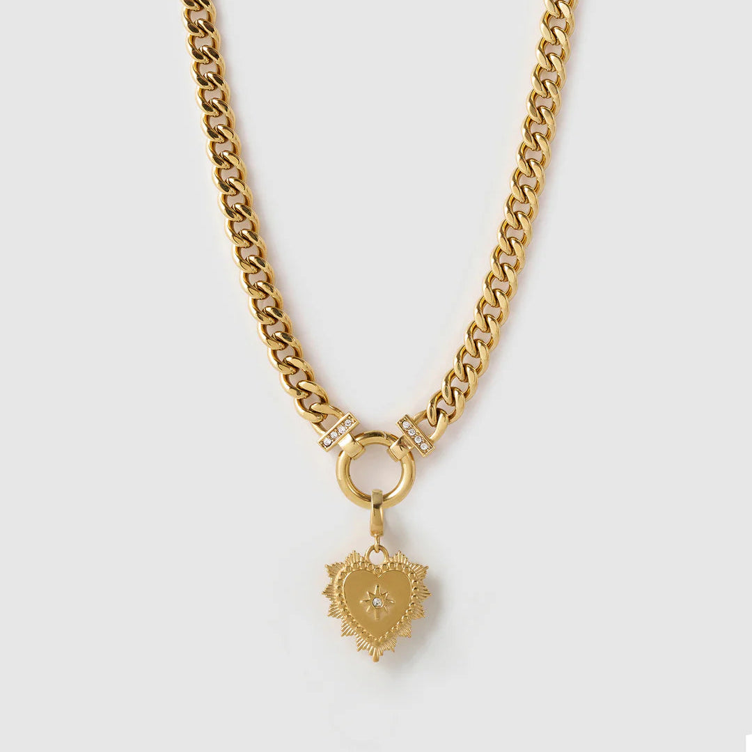 Lover Charm Necklace (Gold) by Arms of Eve