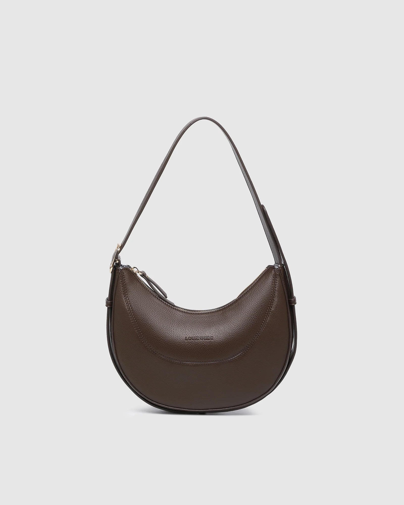 Lane Crossbody Bag (Chocolate) by Louenhide