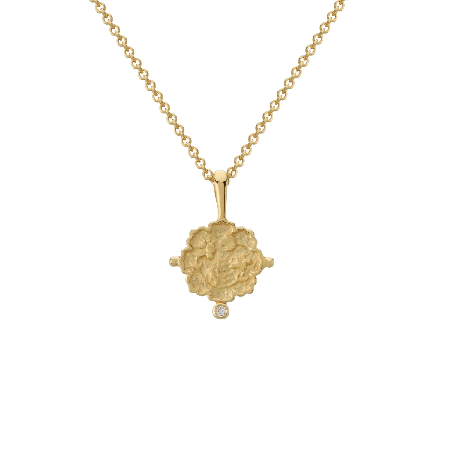 Loved Always Pendant Necklace (Gold or Silver) by Murkani