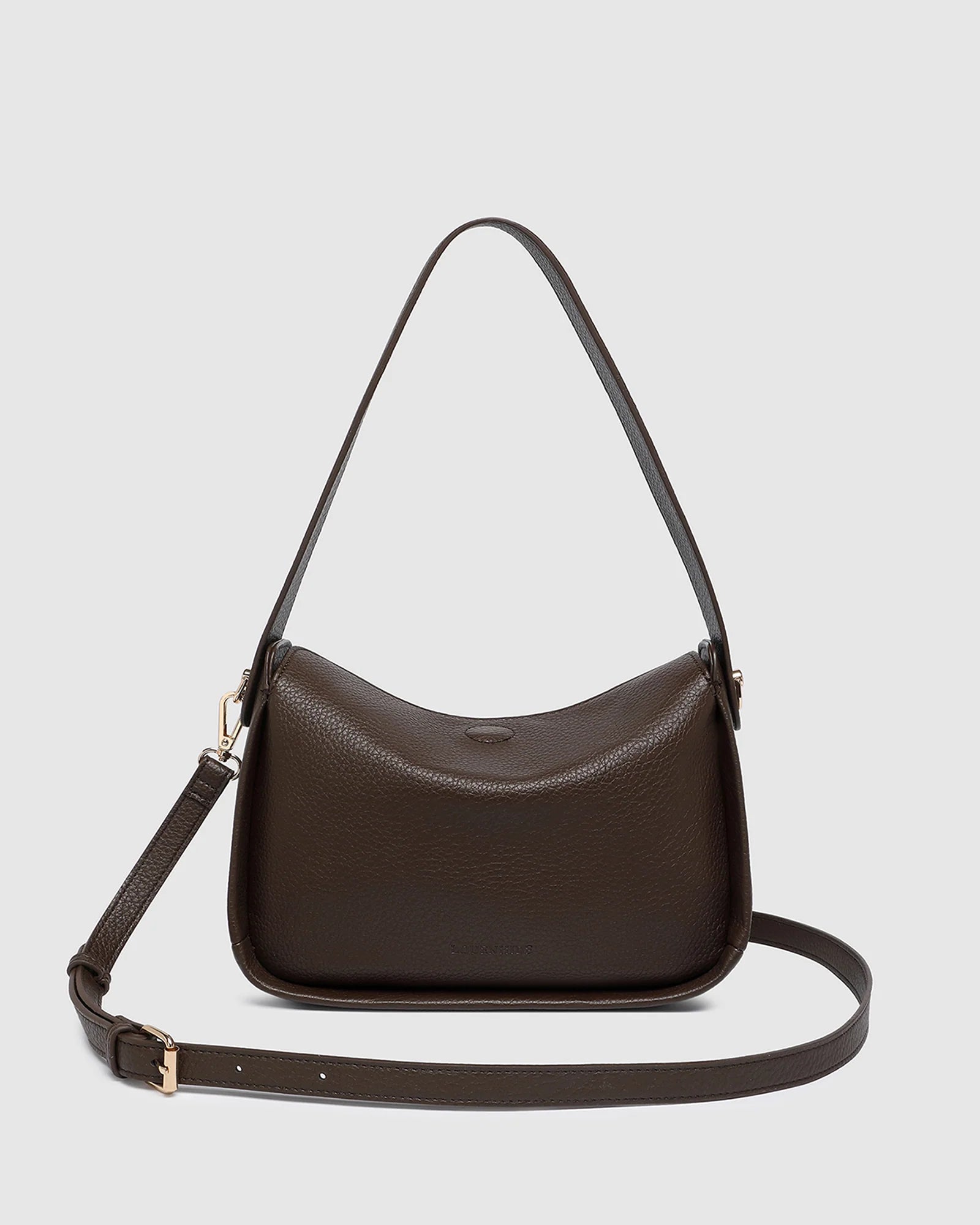 Maddie Shoulder Bag (Chocolate) by Louenhide
