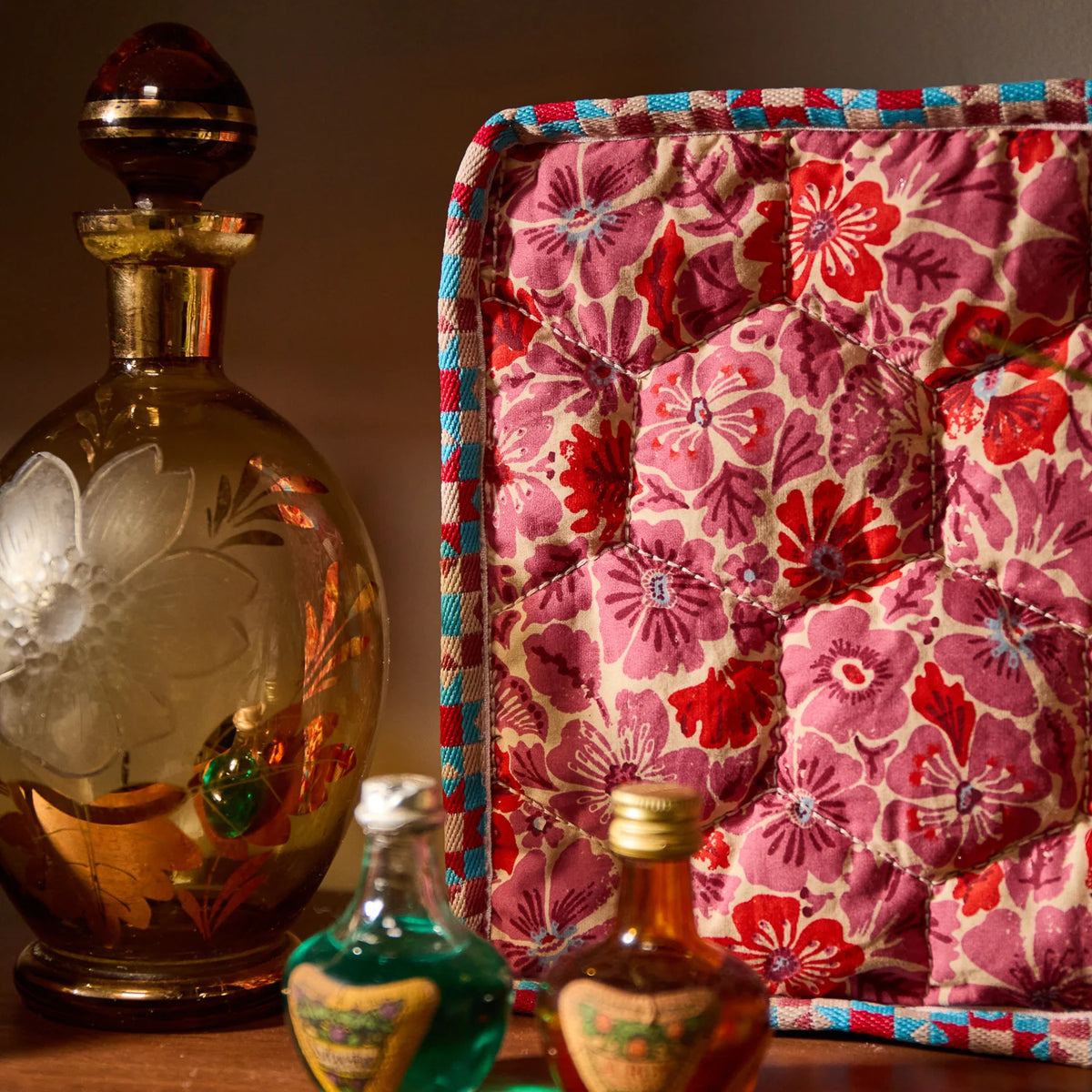 Magnolia Vanity Bag - Poppy by Sage & Clare