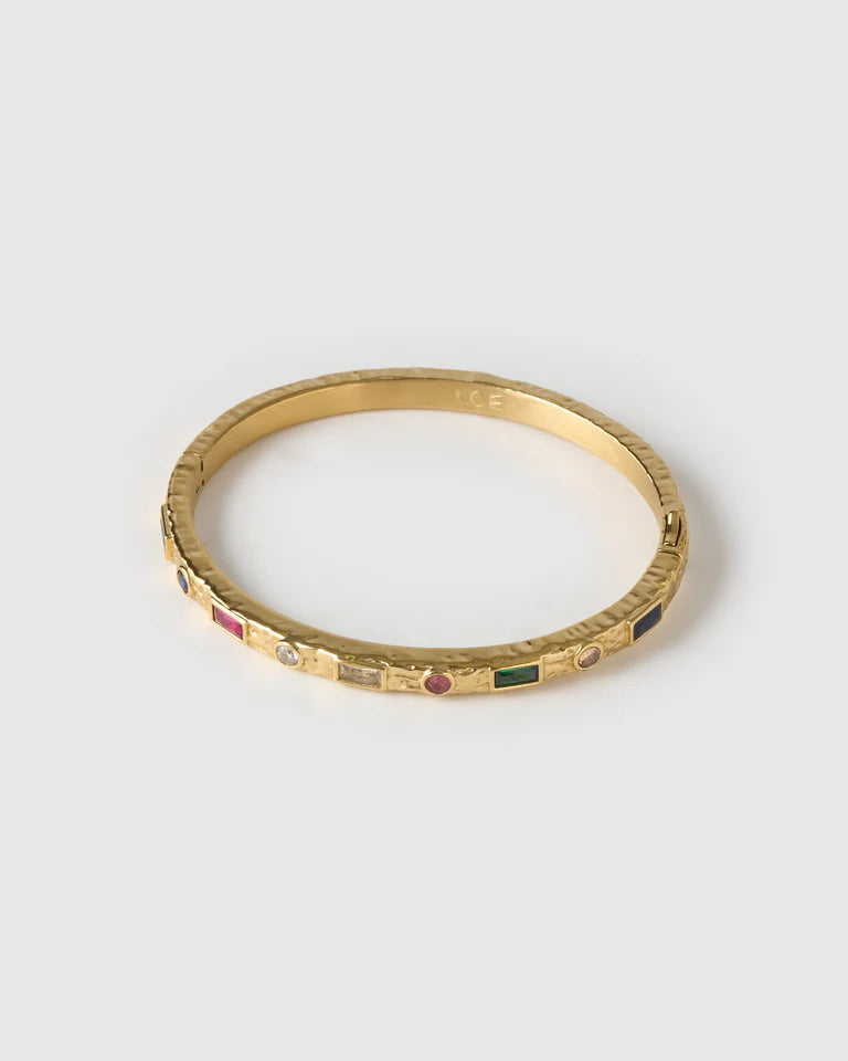 Melrose Gold Cuff Bracelet by Arms of Eve