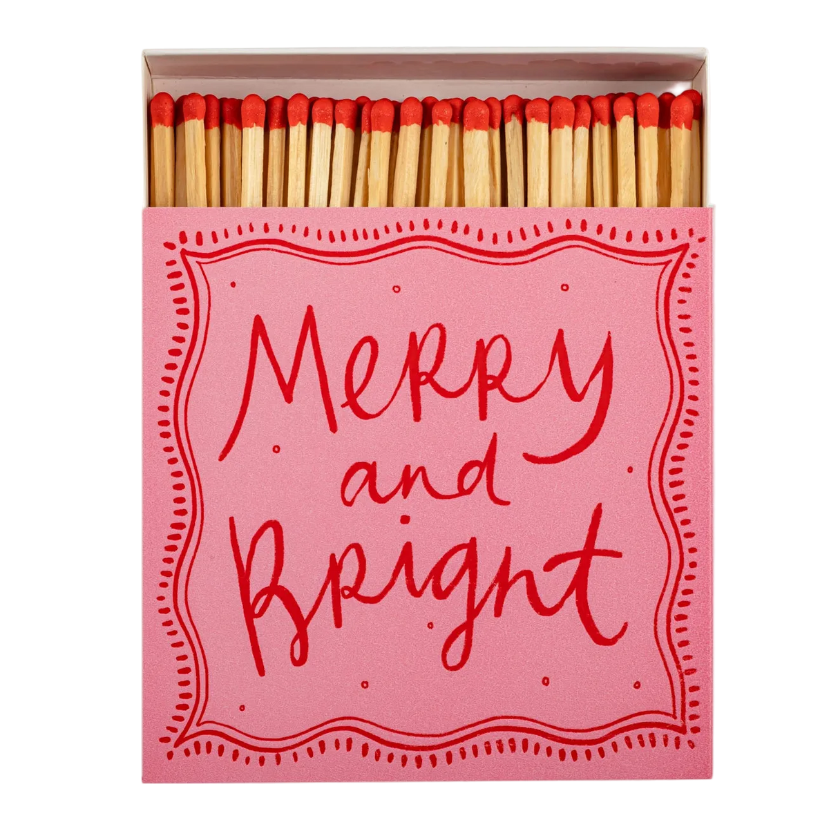 Merry & Bright Safety Matches by Archivist Gallery