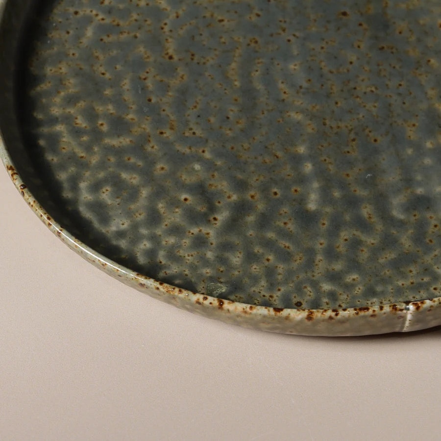 Mizu Round Platter by Indigo Love Collectors