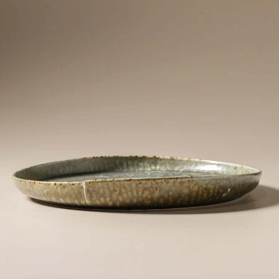 Mizu Round Platter by Indigo Love Collectors