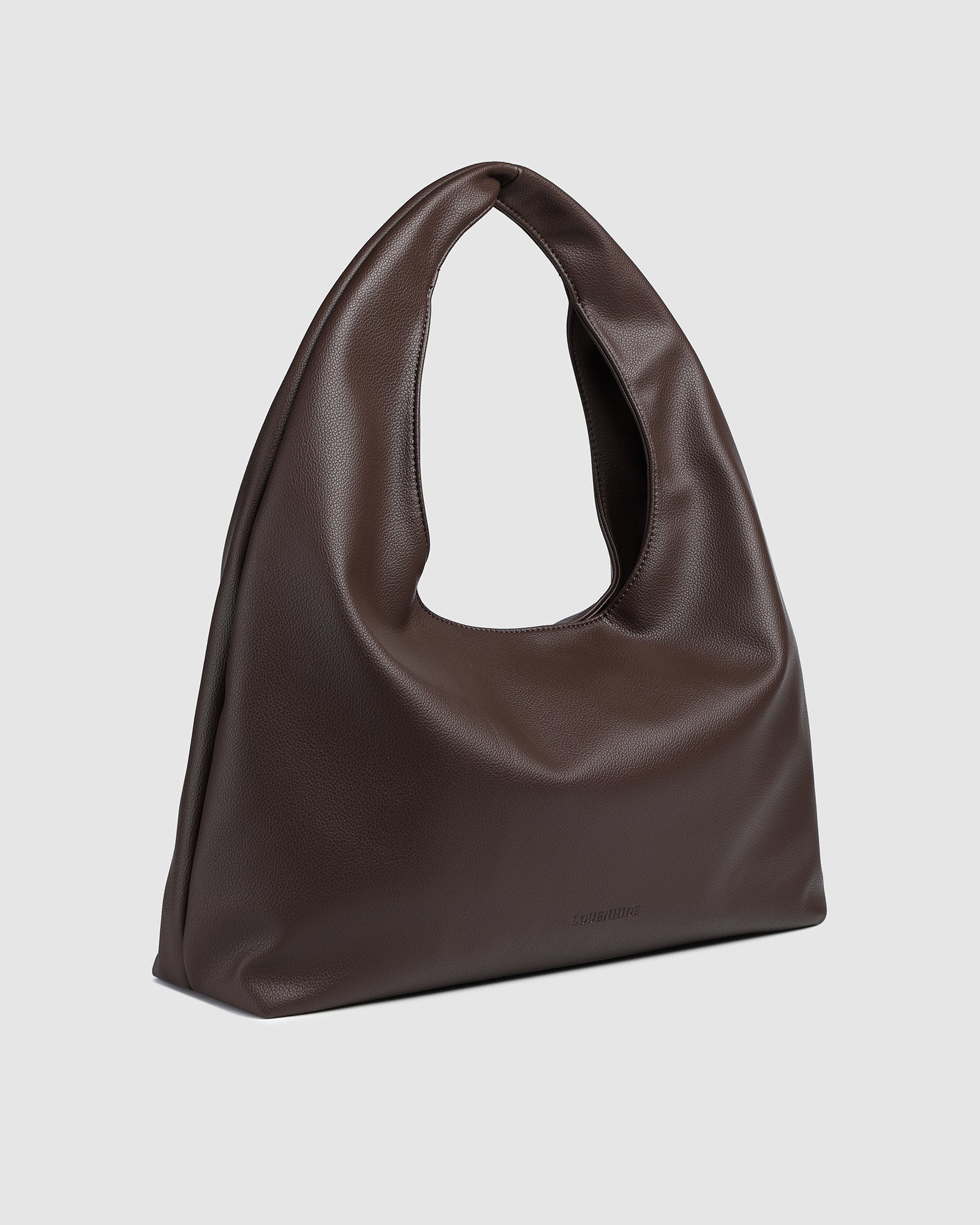 Monaco Shoulder Bag (Chocolate) by Louenhide