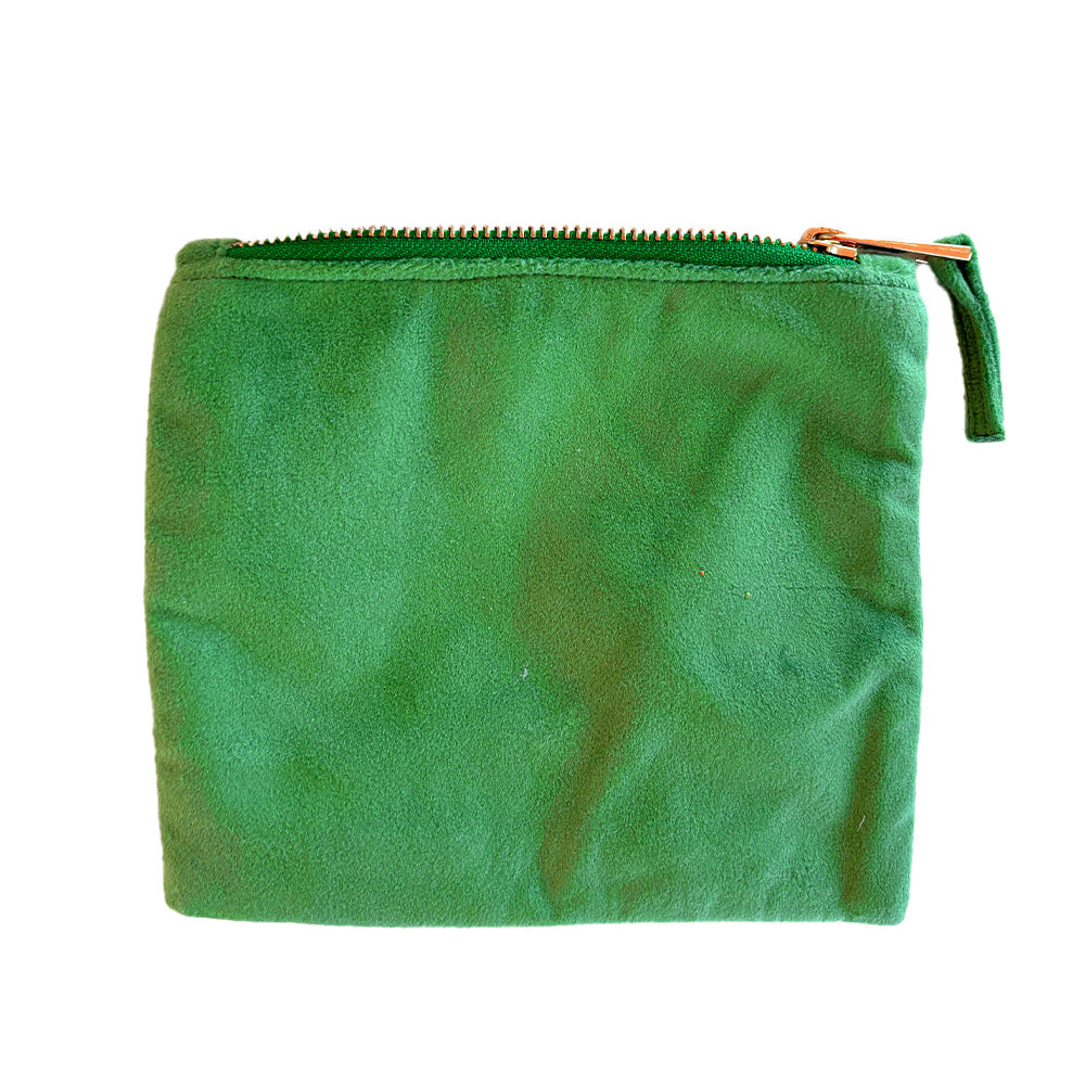 Loco Living Beaded Monstera Pouch