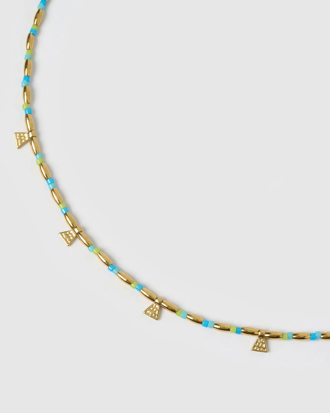 Natalia Gold Necklace (Ocean) by Arms of Eve