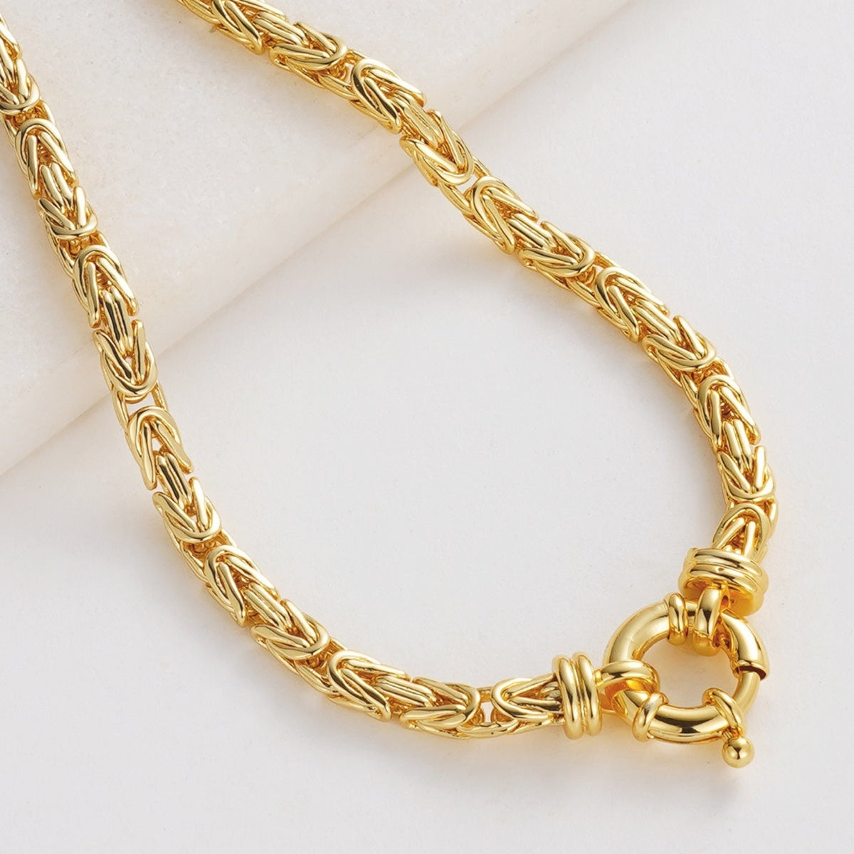 Natalie Necklace (Gold ) by Zafino