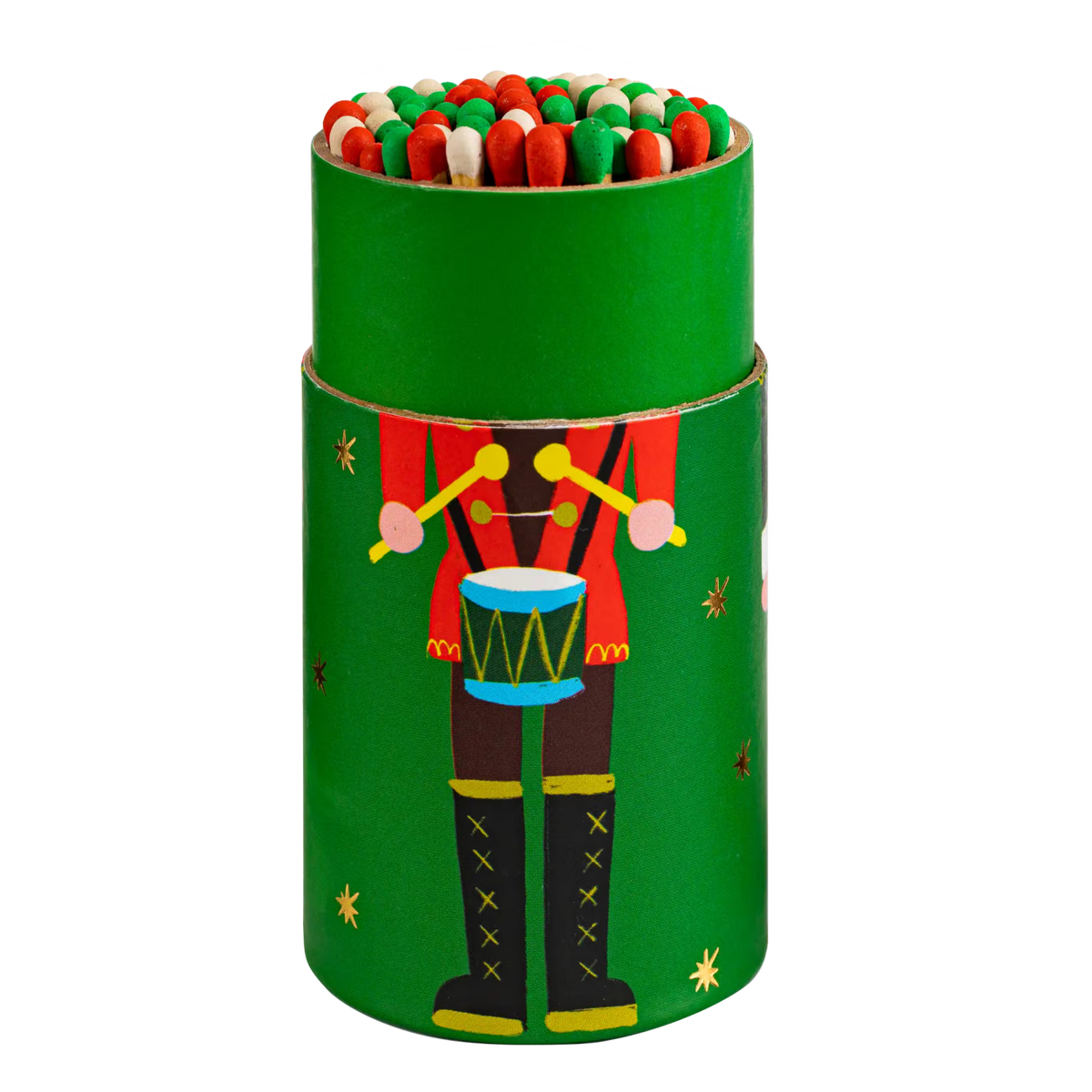 Nutcrackers Large Cylinder Safety Matches by Archivist Gallery