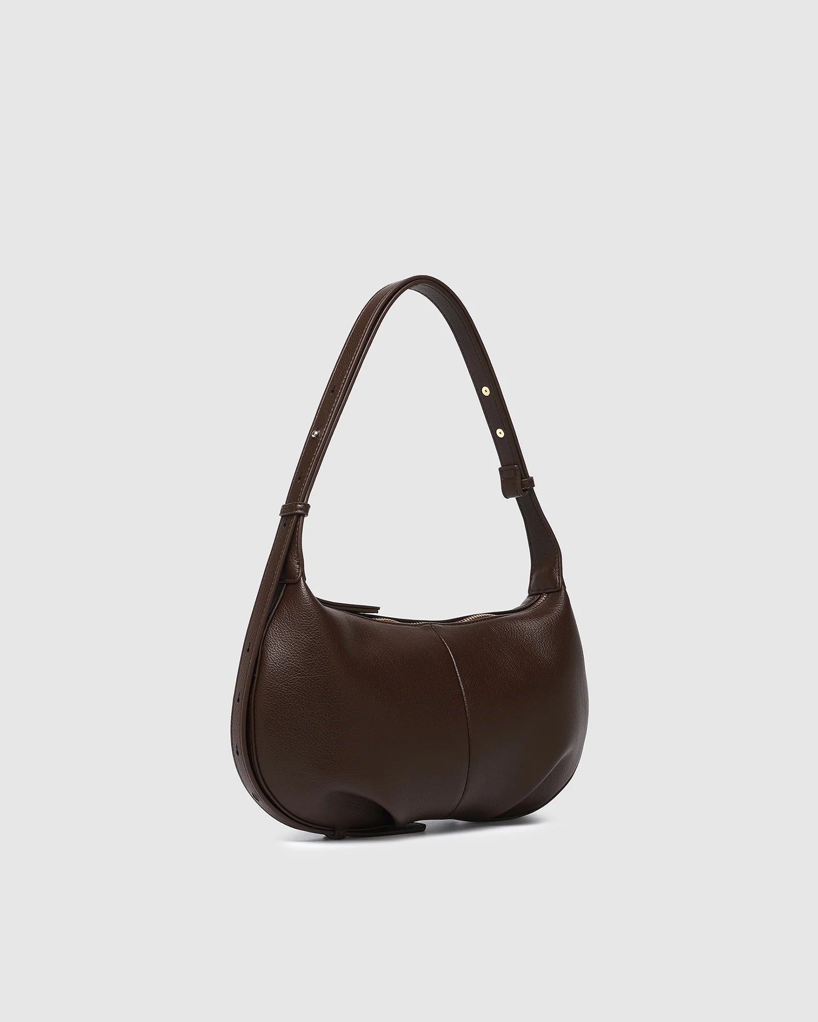 Olivia Shoulder Bag (Chocolate) by Louenhide