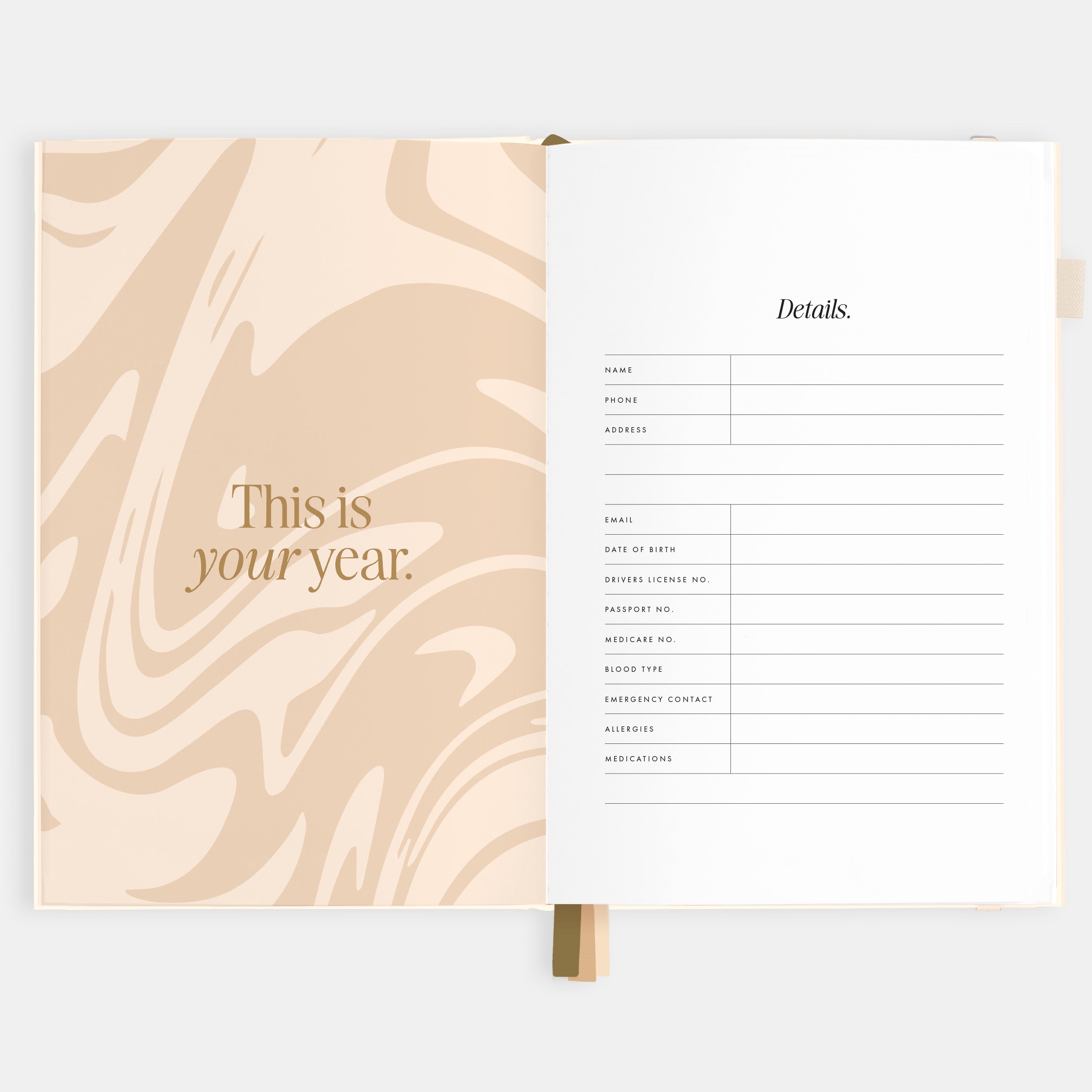 2026 Cream Planner (A5)