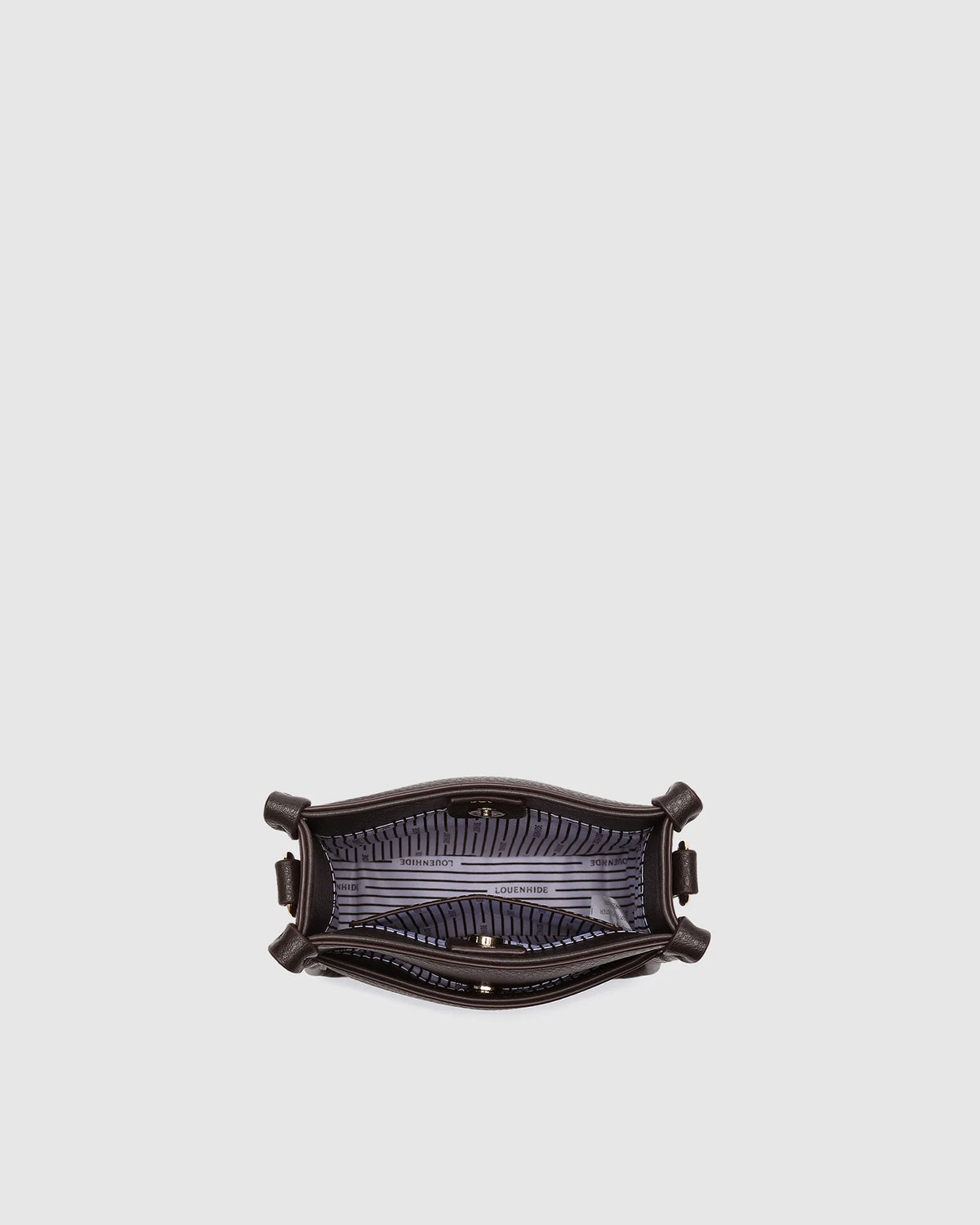 Parker Phone Crossbody Bag (Chocolate) by Louenhide
