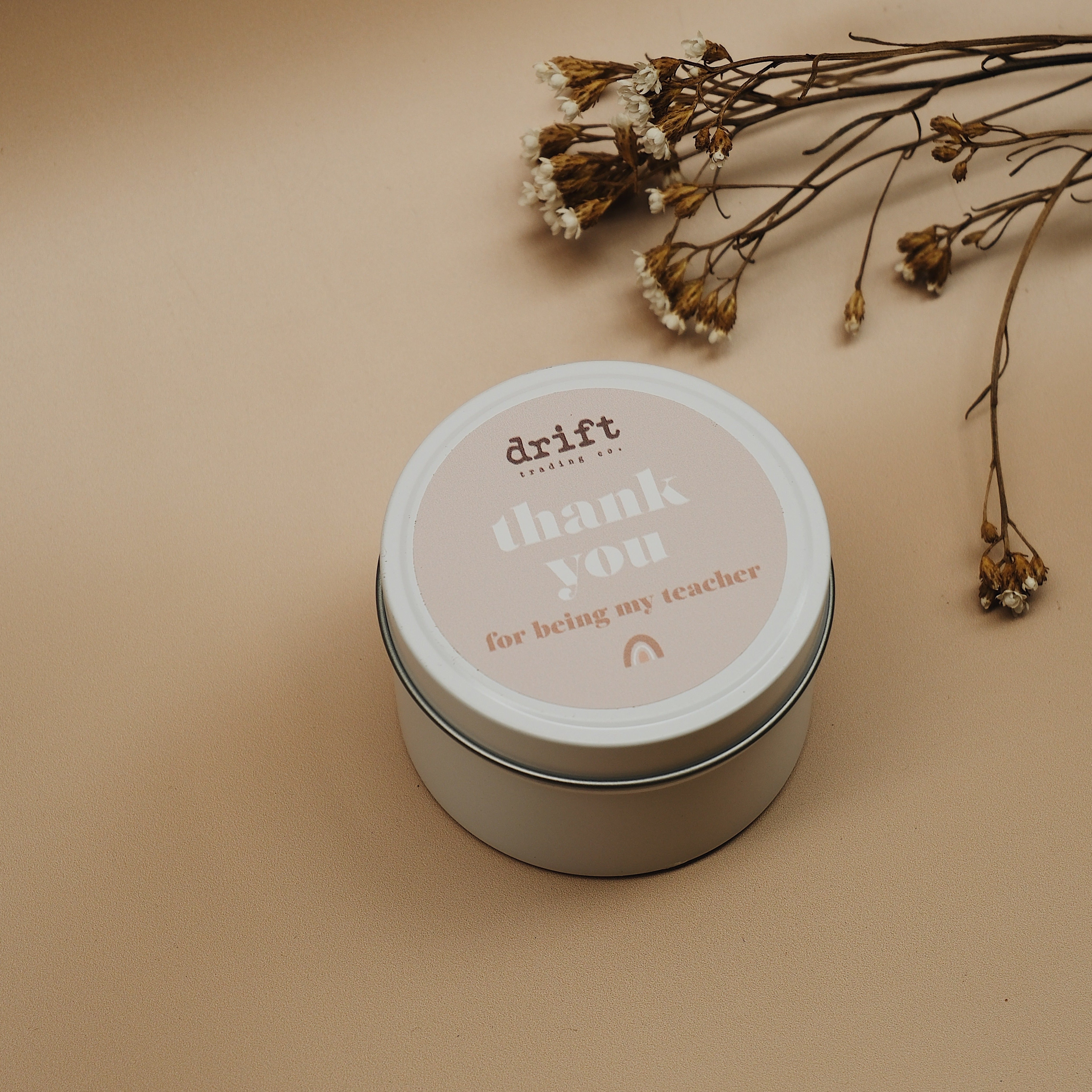 TEACHER / XMAS CANDLES - Travel Tin Candles