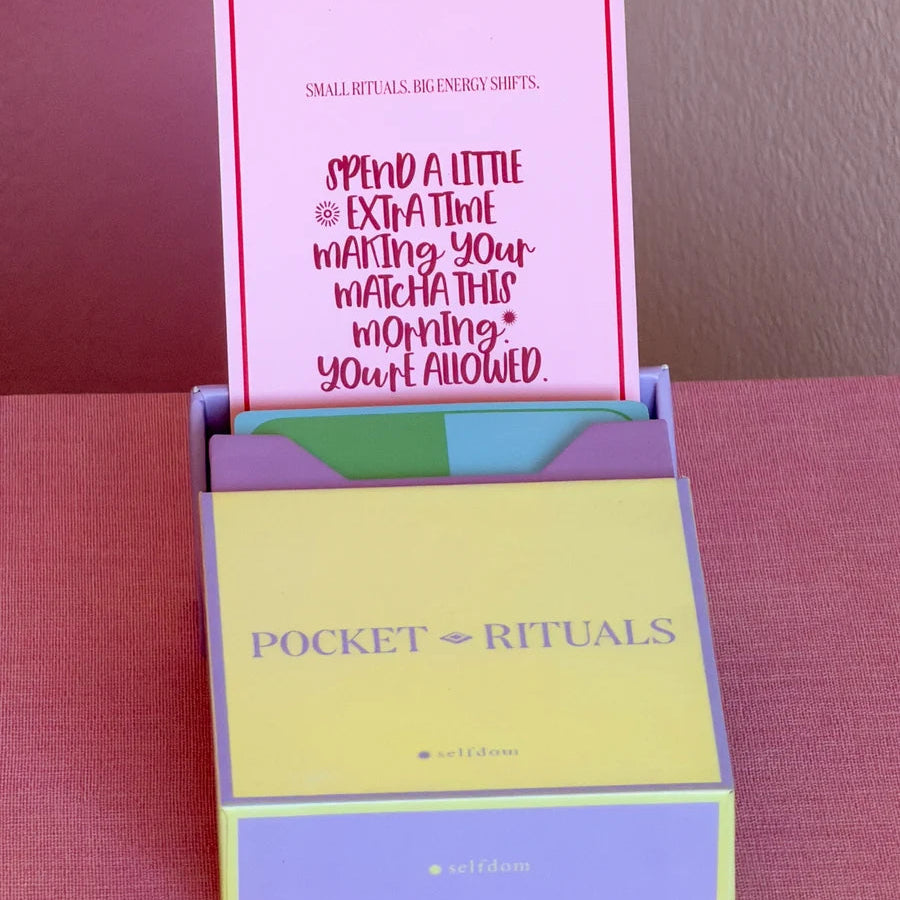 Pocket Rituals - Your Daily Self Care Cards by Selfdom