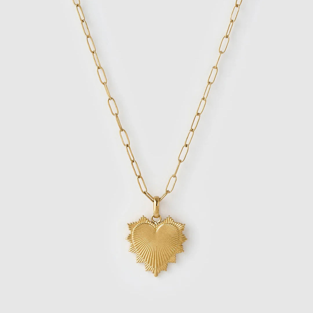 Queen of Hearts Gold Necklace by Arms of Eve