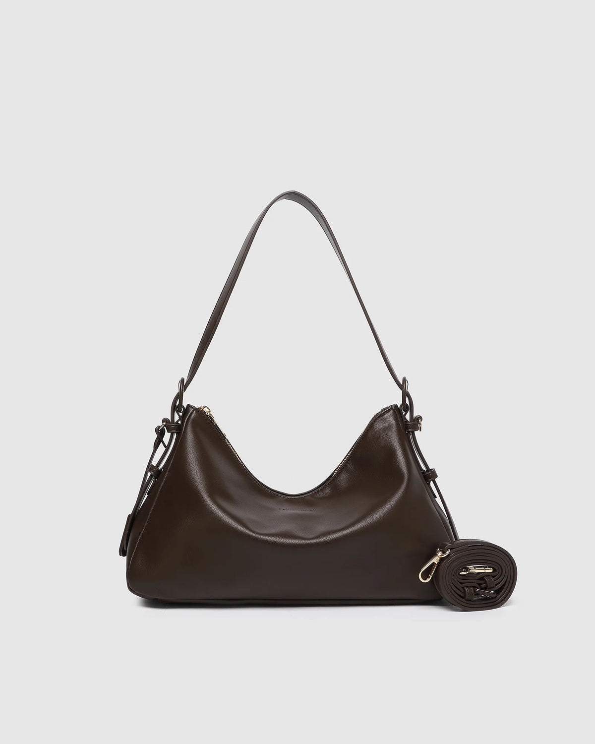 Roxanne Shoulder Bag (Chocolate) by Louenhide