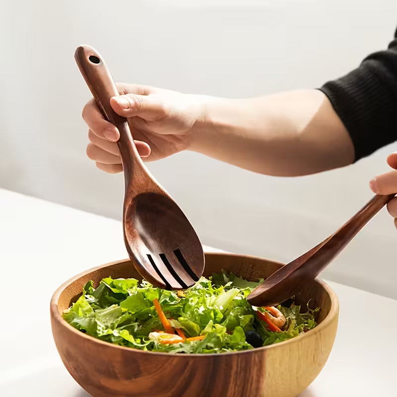 Teak Salad Servers – Set of 2