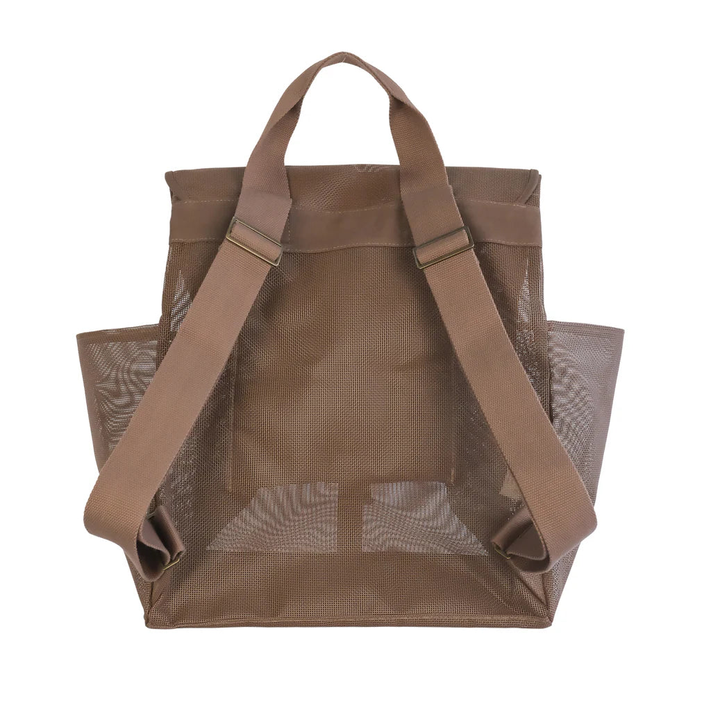 Beach Hauler Mesh Backpack - Espresso