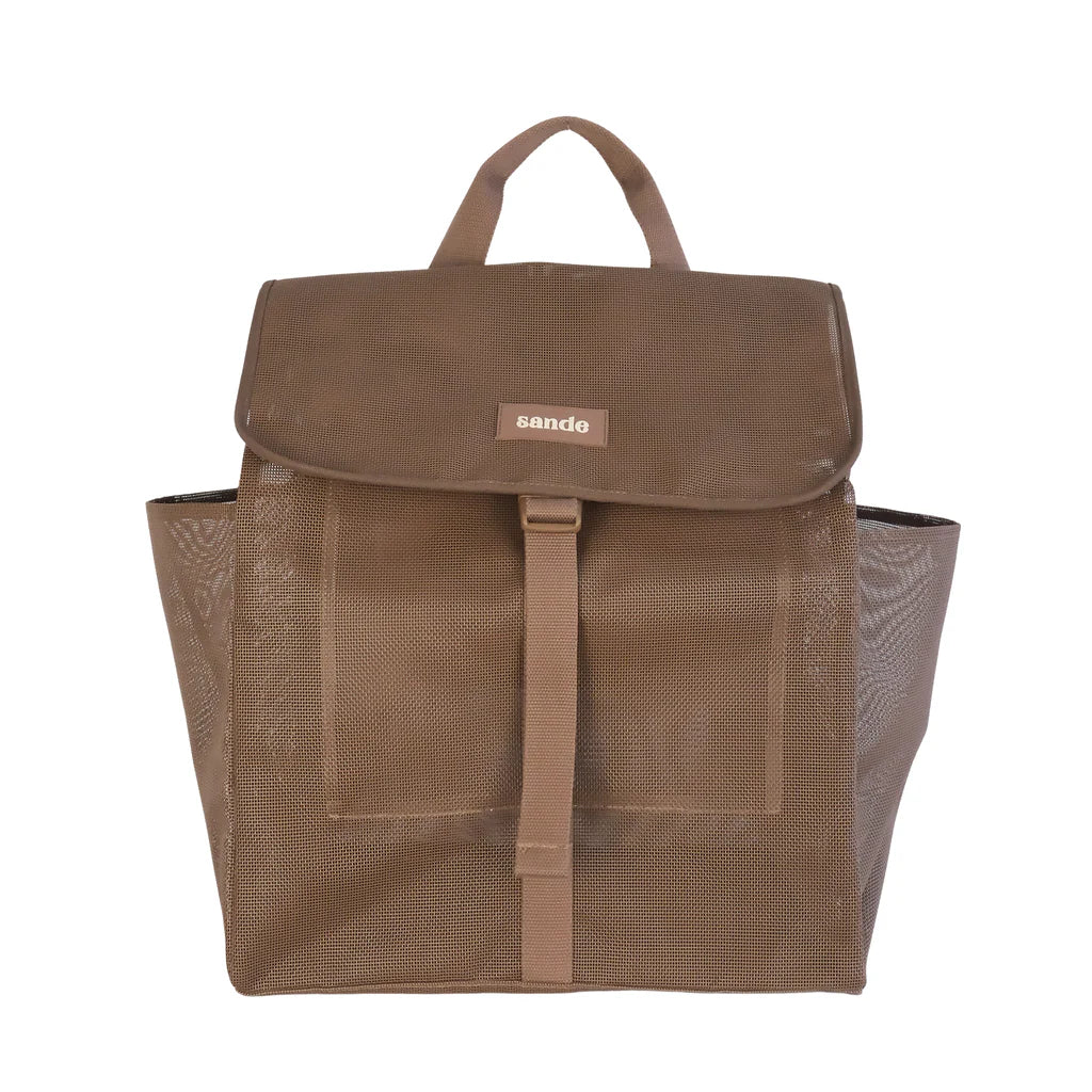 Beach Hauler Mesh Backpack - Espresso
