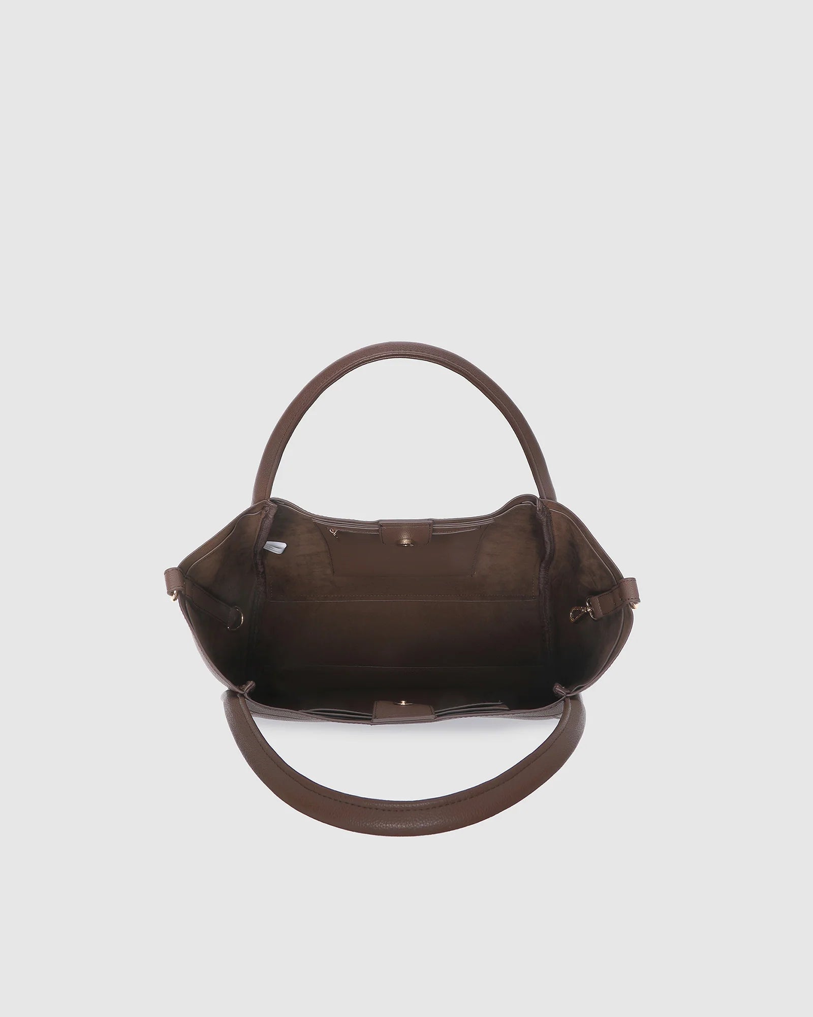 Mini Sutton Shoulder Bag (Chocolate) by Louenhide