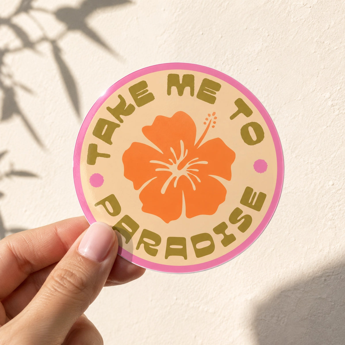 Take Me to Paradise - Vinyl Sticker by Enjoy the View