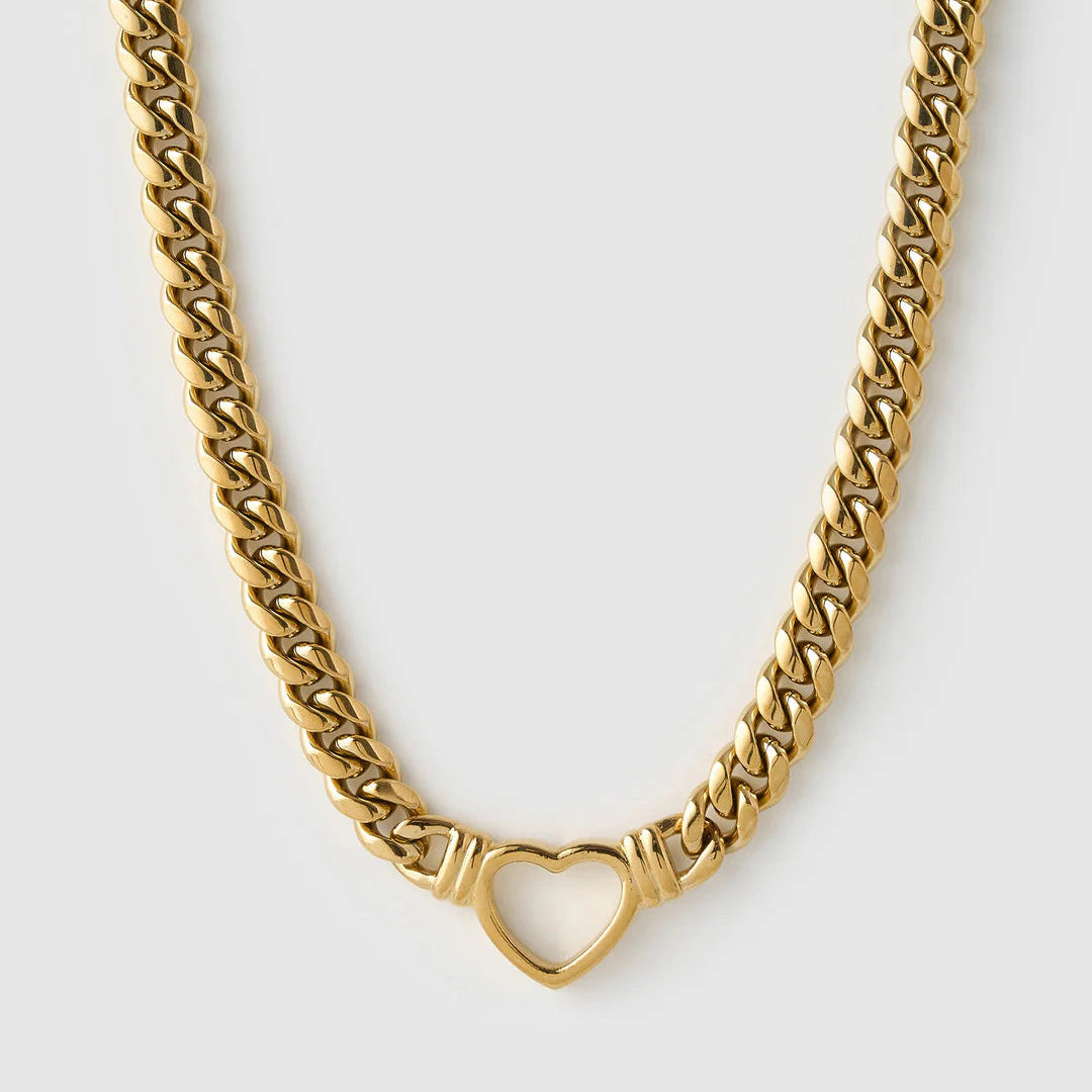 Valentine Gold Necklace by Arms of Eve