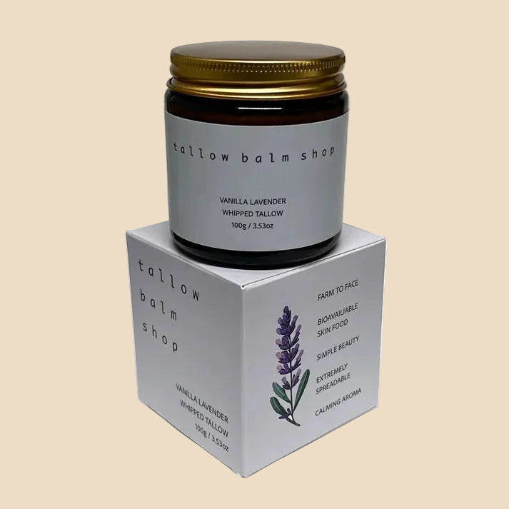 Whipped Tallow Balm - Original or Vanilla Lavender