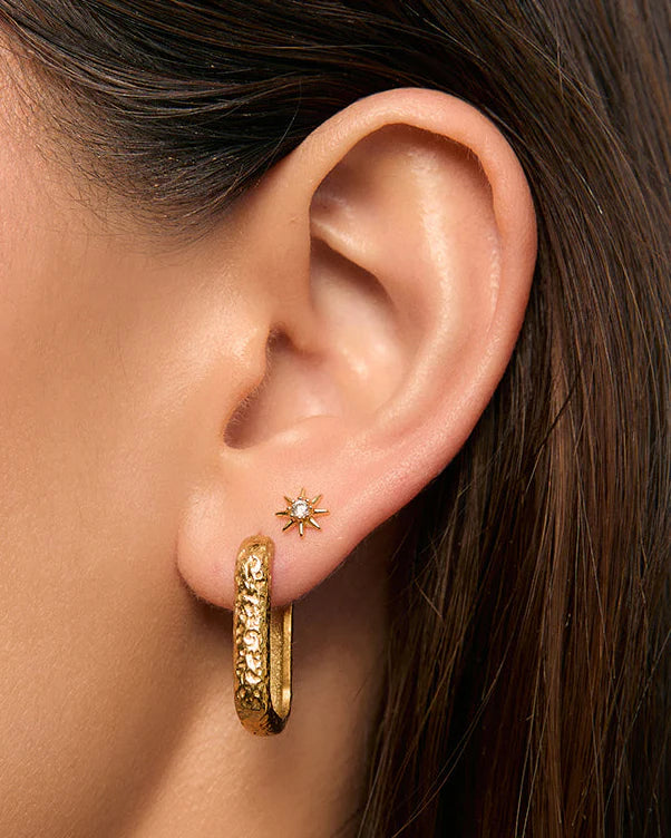 Zadie Flat Back Earrings by Arms of Eve