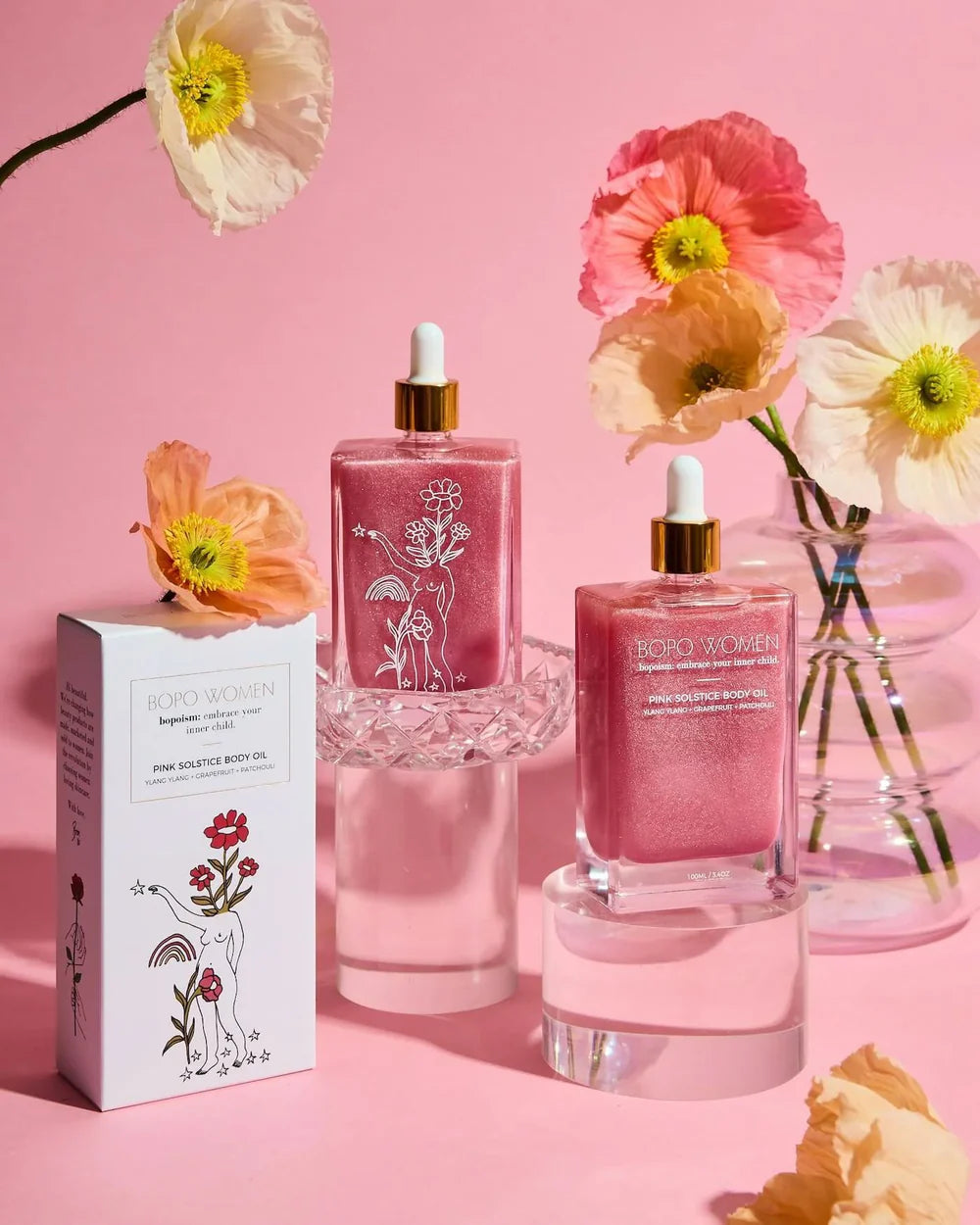 BOPO Women : Pink Solstice Body Oil