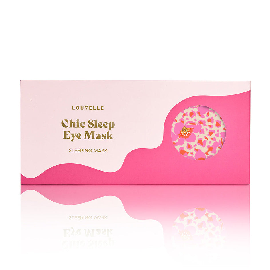 Chloe Eye Mask (Animal Floral) by Louvelle