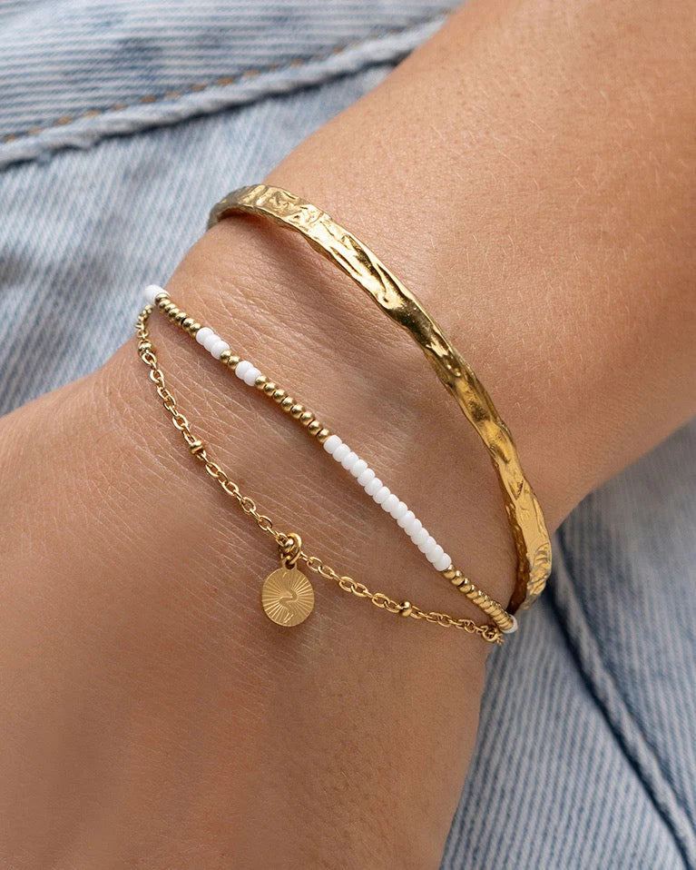 Cobra Gold Bracelet by Arms of Eve