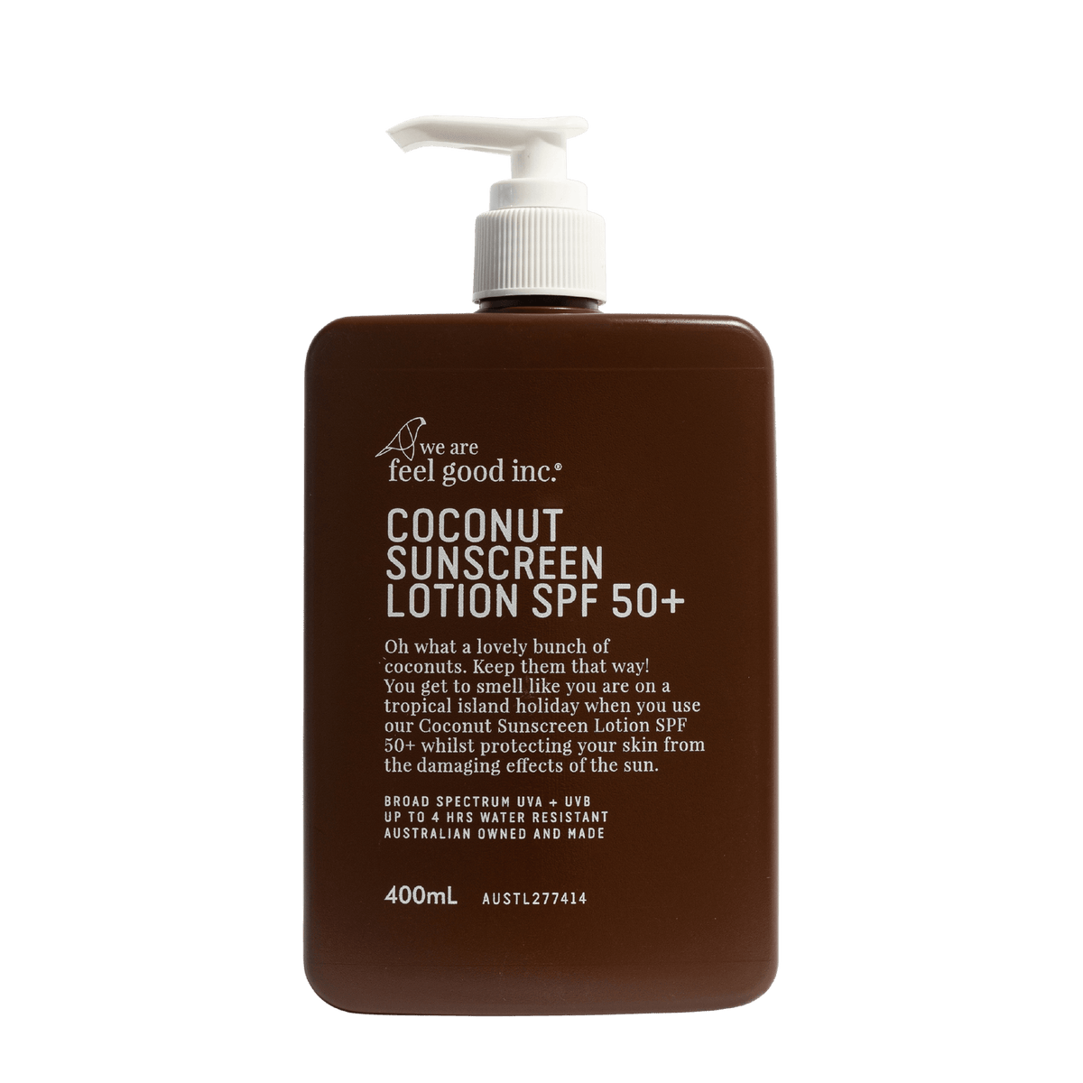 We Are Feel Good Inc. - Coconut Sunscreen - 400ml