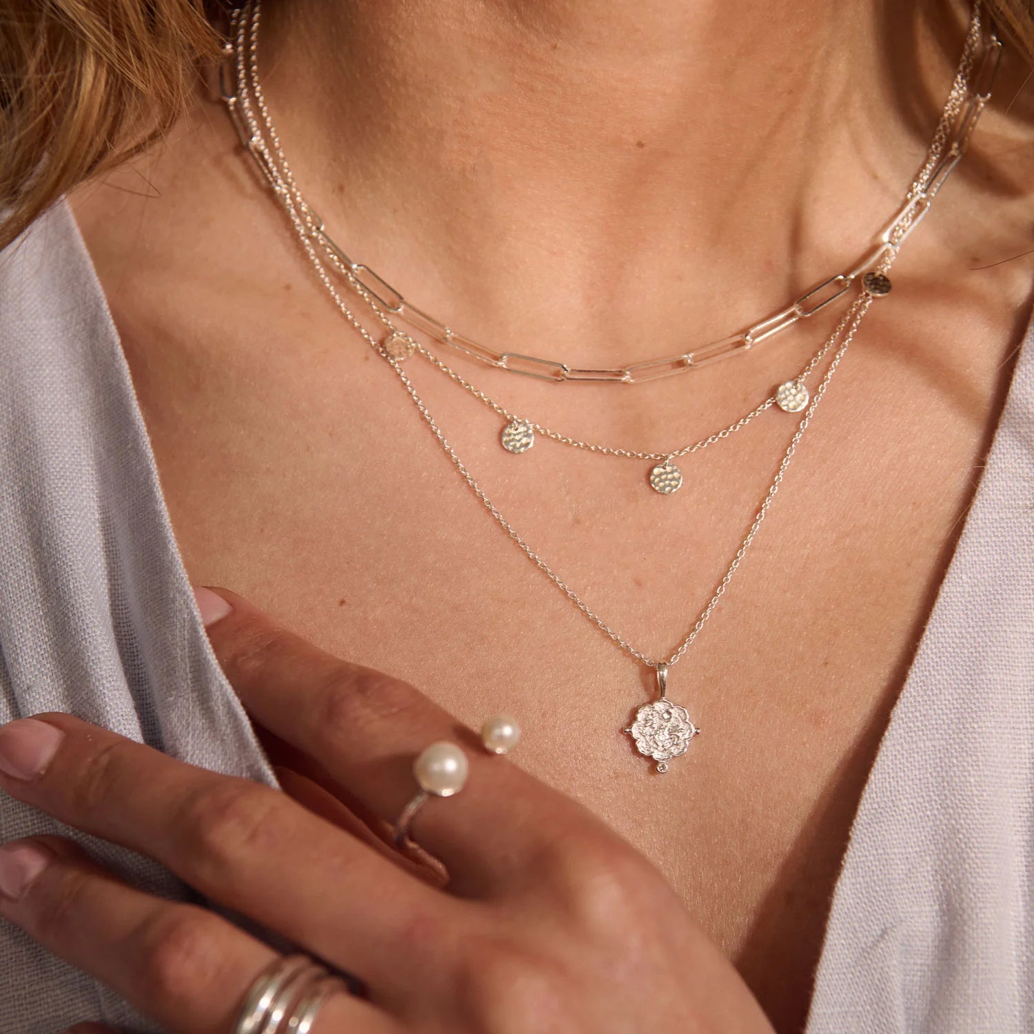 Loved Always Pendant Necklace (Gold or Silver) by Murkani