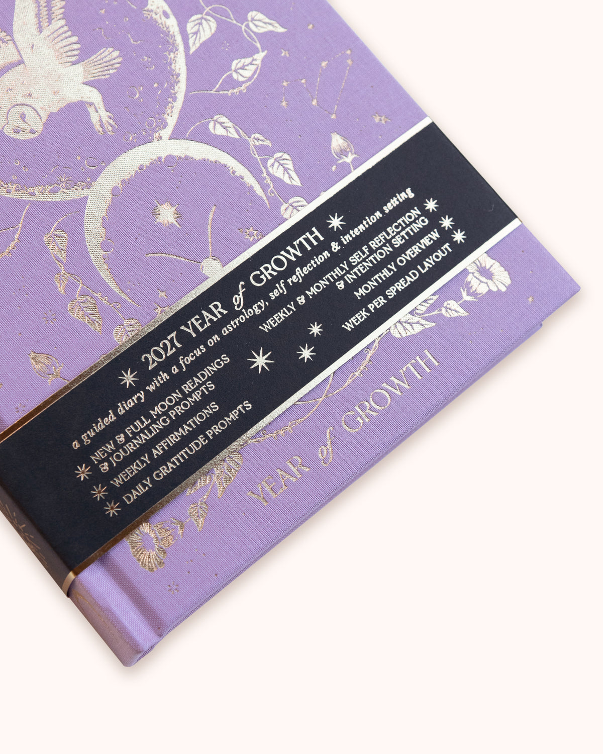 2027 Year of Growth Diary by Dreamy Moons - Lavender