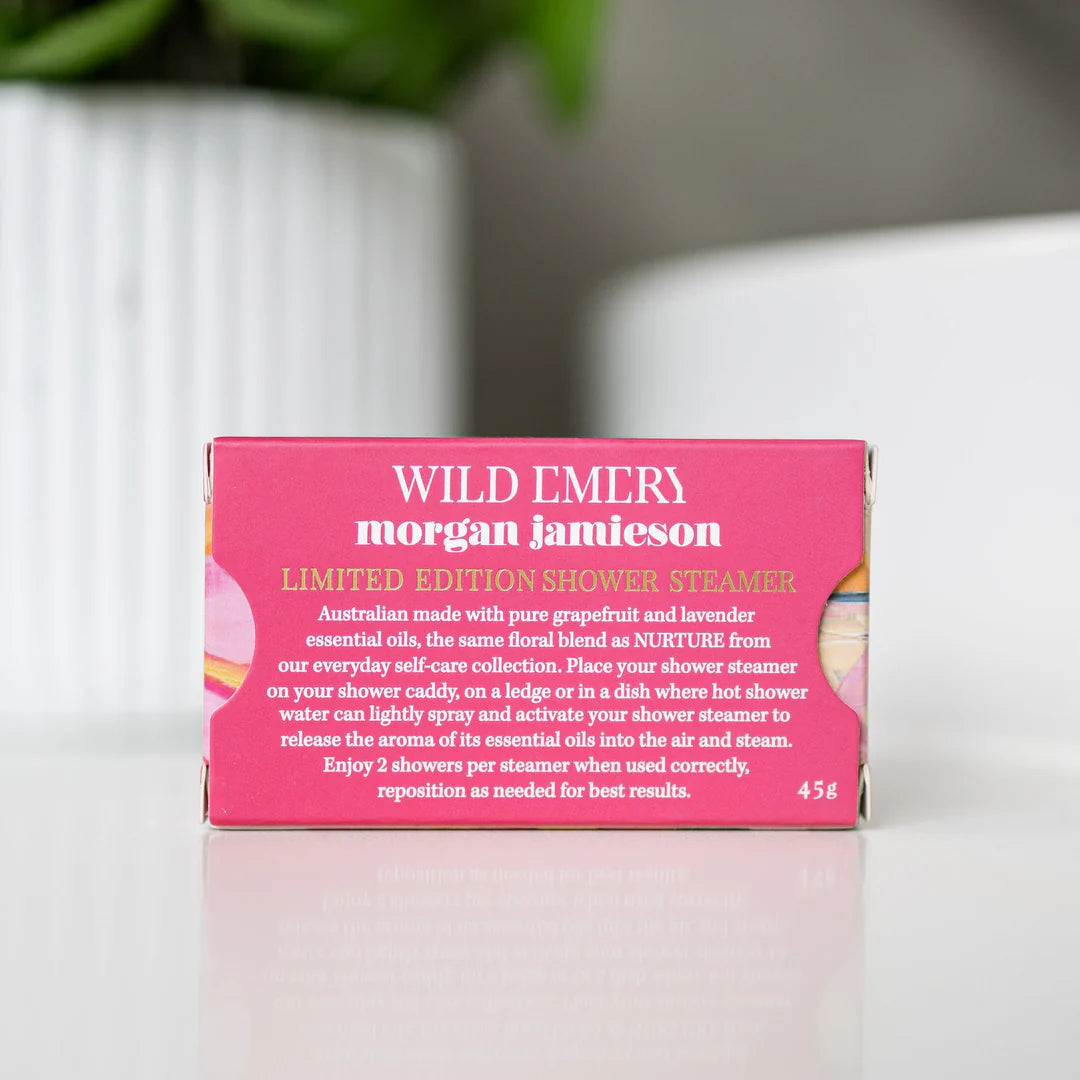 'Enjoy the Little Things' Shower Steamer - Wild Emery x Morgan Jamieson