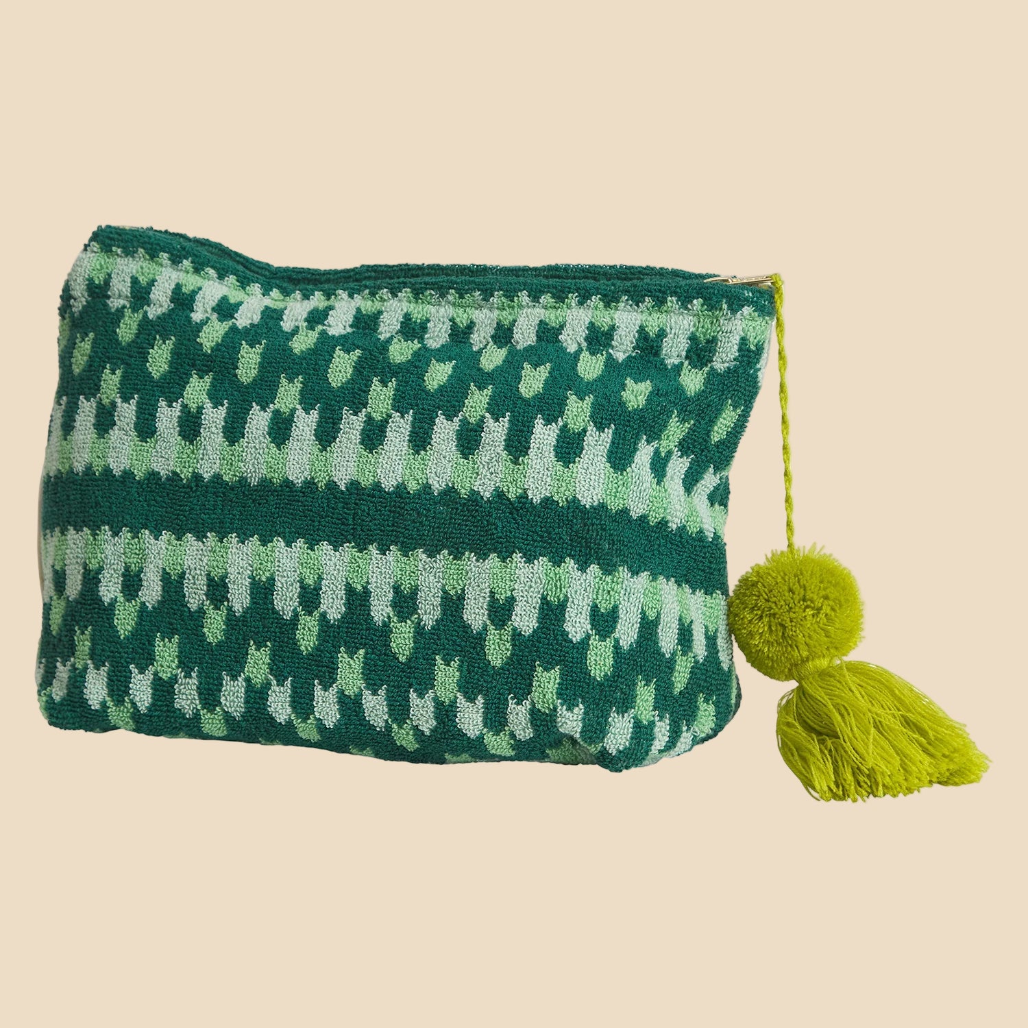 Arlette Terry Pouch - Jade by Sage & Clare
